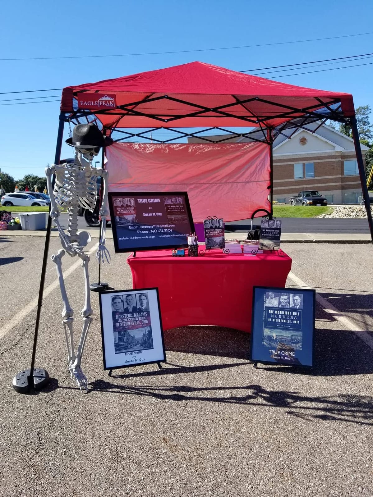 MyoGrip 5.5 FT Skeleton Halloween Decorations, Posable Full Body Life-Size Skeleton Prop with Movable Joints for Halloween Decorations Outdoor Yard Haunted House Prop customer photo 2