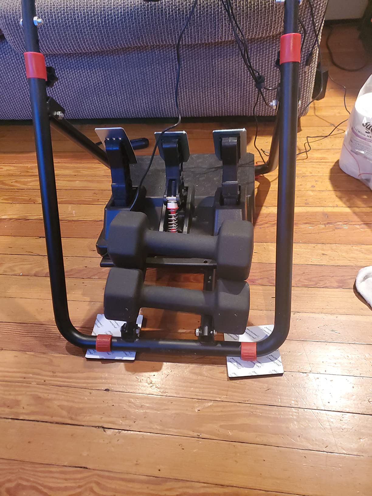 DIWANGUS Foldable & Adjustable Sim Racing Wheel Stand with Shifter Mount customer photo 2