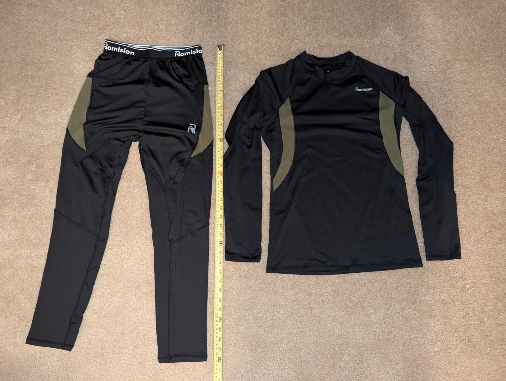 romision Thermal Underwear for Men Long Johns Set Hunting Gear Base Layer customer photo 1