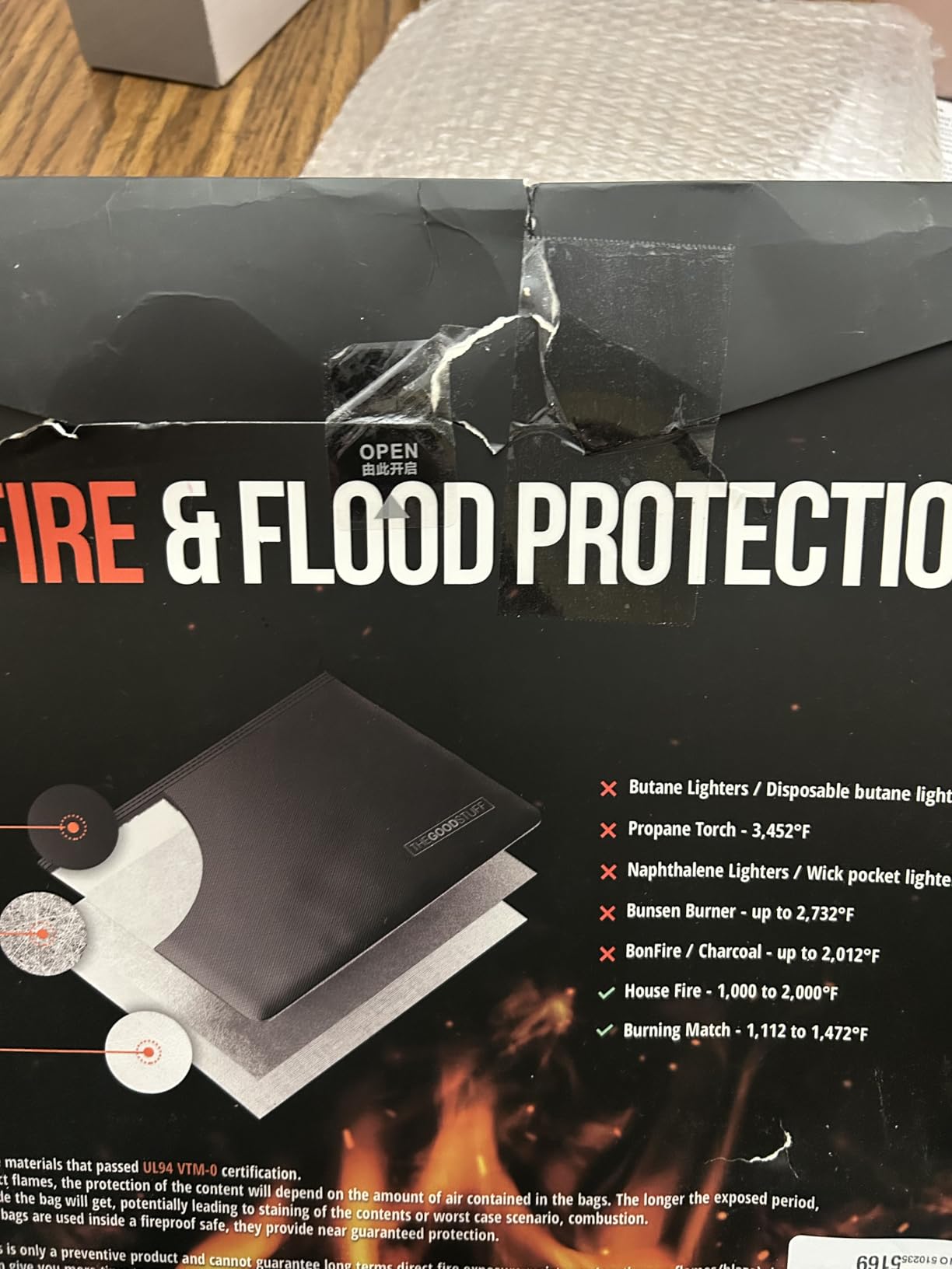 Fireproof Document Pouch (10