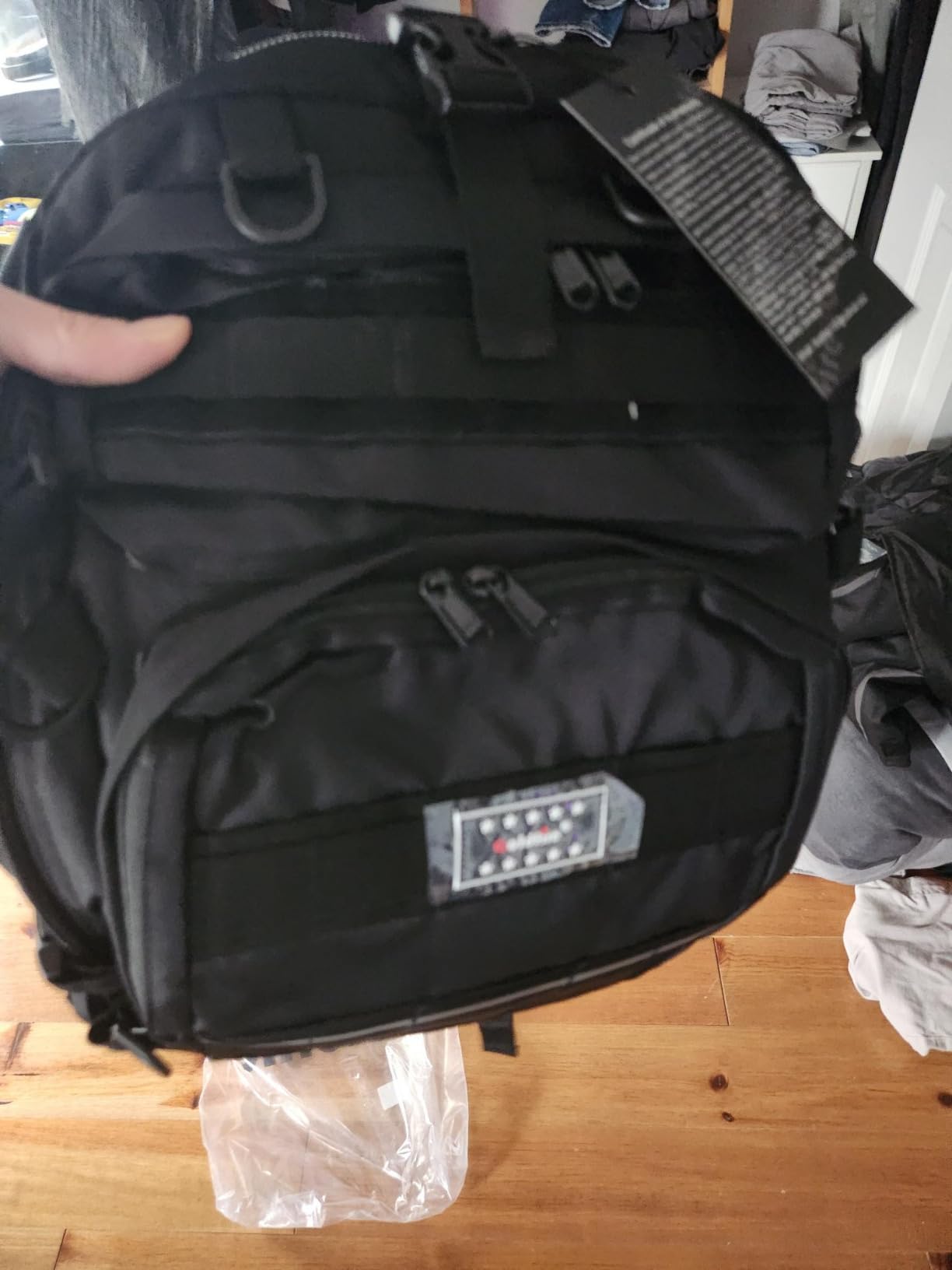 Motorcycle Helmet Backpack for Men 26L customer photo 1