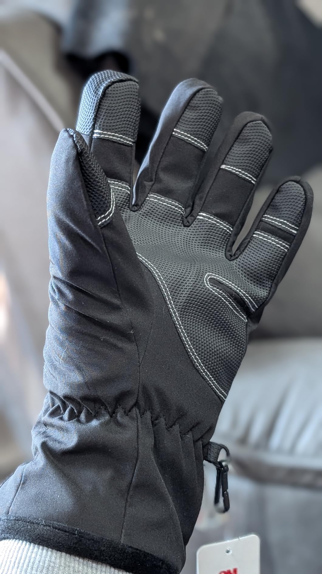 TRENDOUX Winter Gloves for Men Warm: 3M Thinsulate -20℉ Windproof Waterproof Ski Women Glove with Touchscreen Thermal Lining Anti-Slip for Work Cycling Motorcycle Snowboarding customer photo 2
