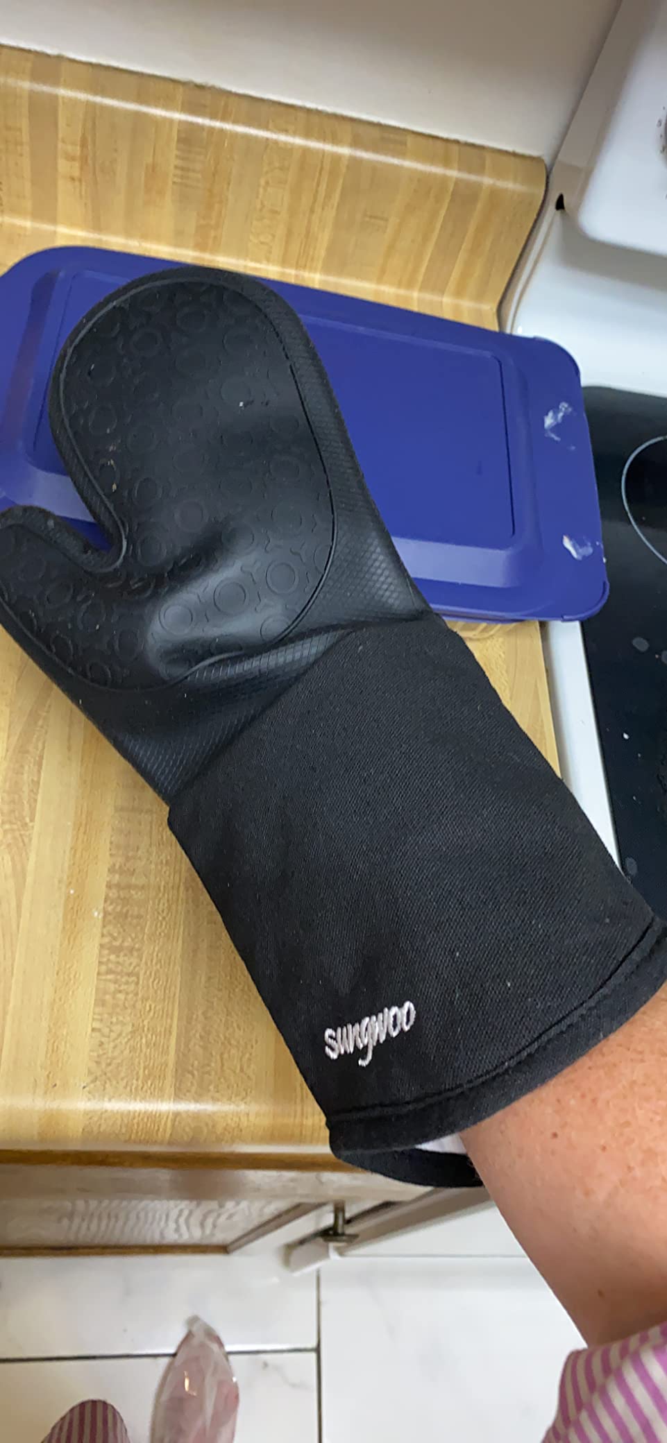 Silicone Oven Mitts - 14.6