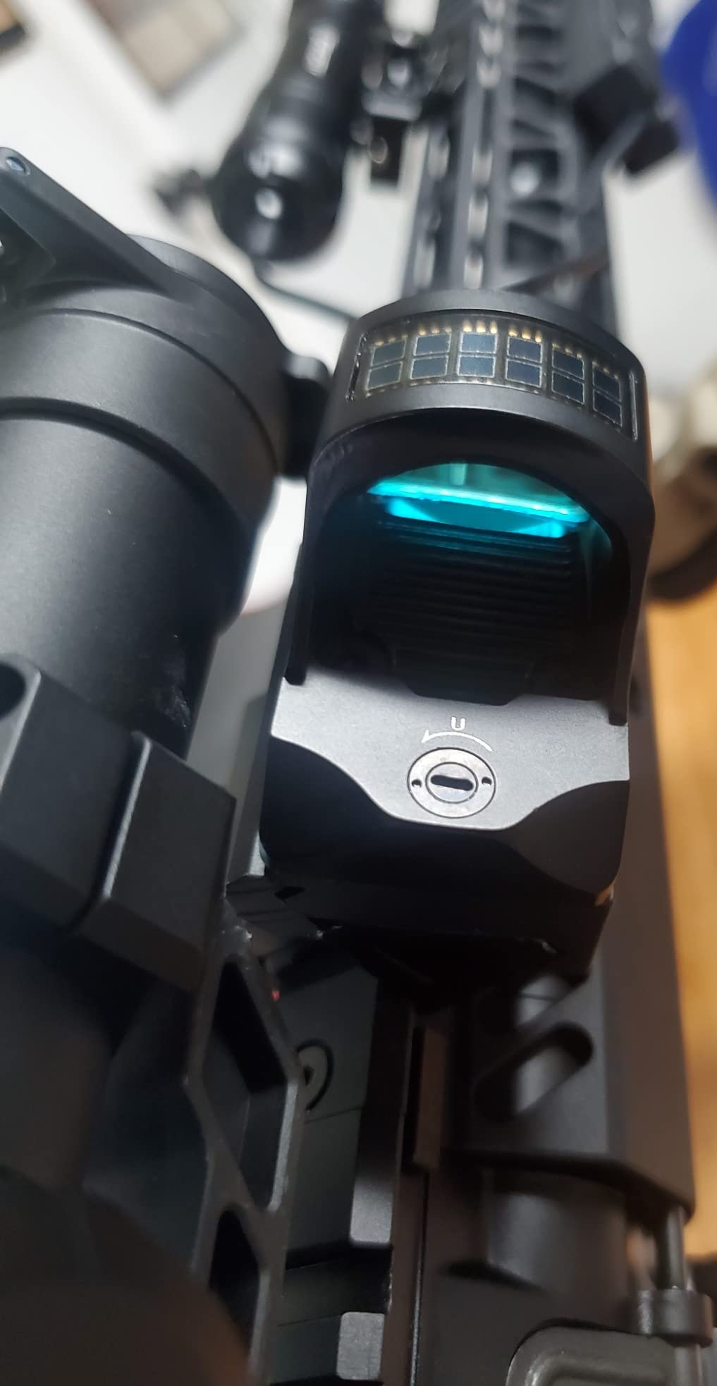 HOLOSUN 407C/507C-X2 Series 2 MOA Dot 32 MOA Circle Dot Options 7075 Aluminum Open Solar Shake Awake RMR Footprint Red/Green Reticle customer photo 1
