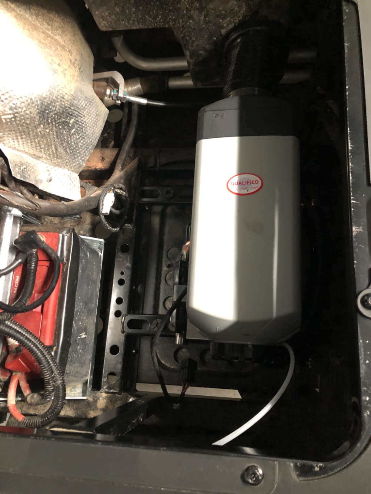 Diesel Heater 8KW, 15L Tank, Diesel Air Heater 12V,Muffler, Diesel Parking Heater with LCD Thermostat Monitor & Remote Control for Bus Boat and Motor-home customer photo 2
