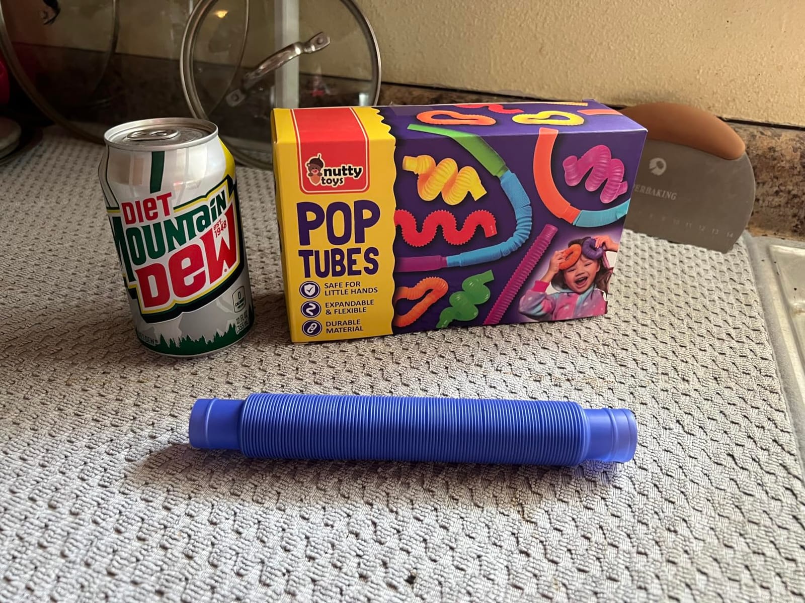 Nutty Toys Pop Tubes - Large 8-Pack Sensory Toys - Creative STEM Learning for Kids - Connect & Pop! Top ADHD Autism Fidget 2026, Best Boy & Girl Christmas Stocking Stuffers Gifts Idea customer photo 1
