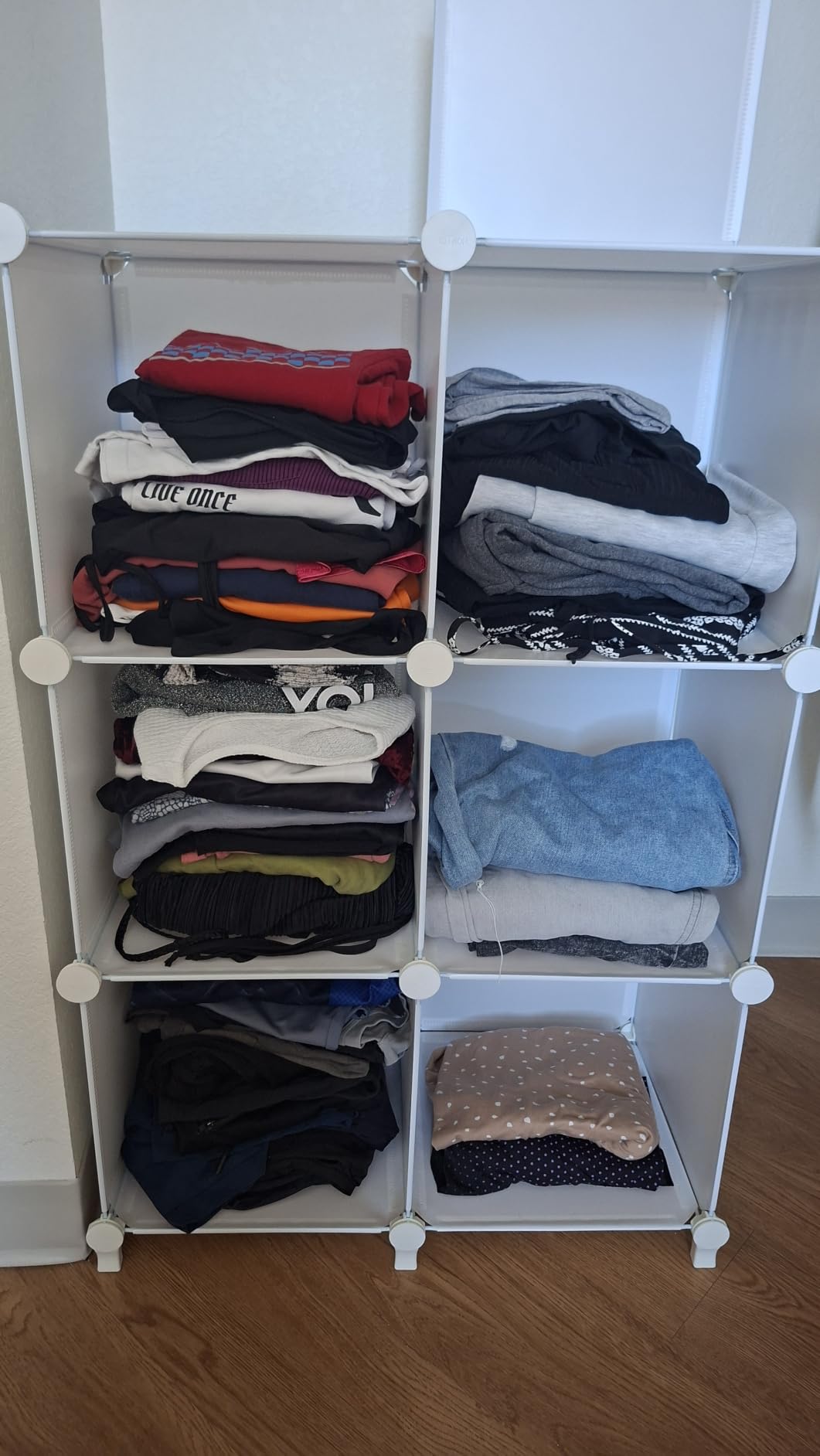 Stackble Cube Storage Organizer Modular Closet Organizers and Storage customer photo 1