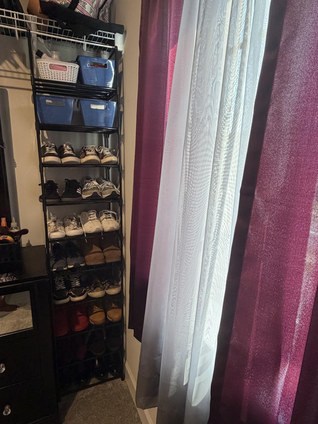 OYREL Shoe Rack - Sturdy Metal Shoes Storage Organizer for Closet, Entryway customer photo 2