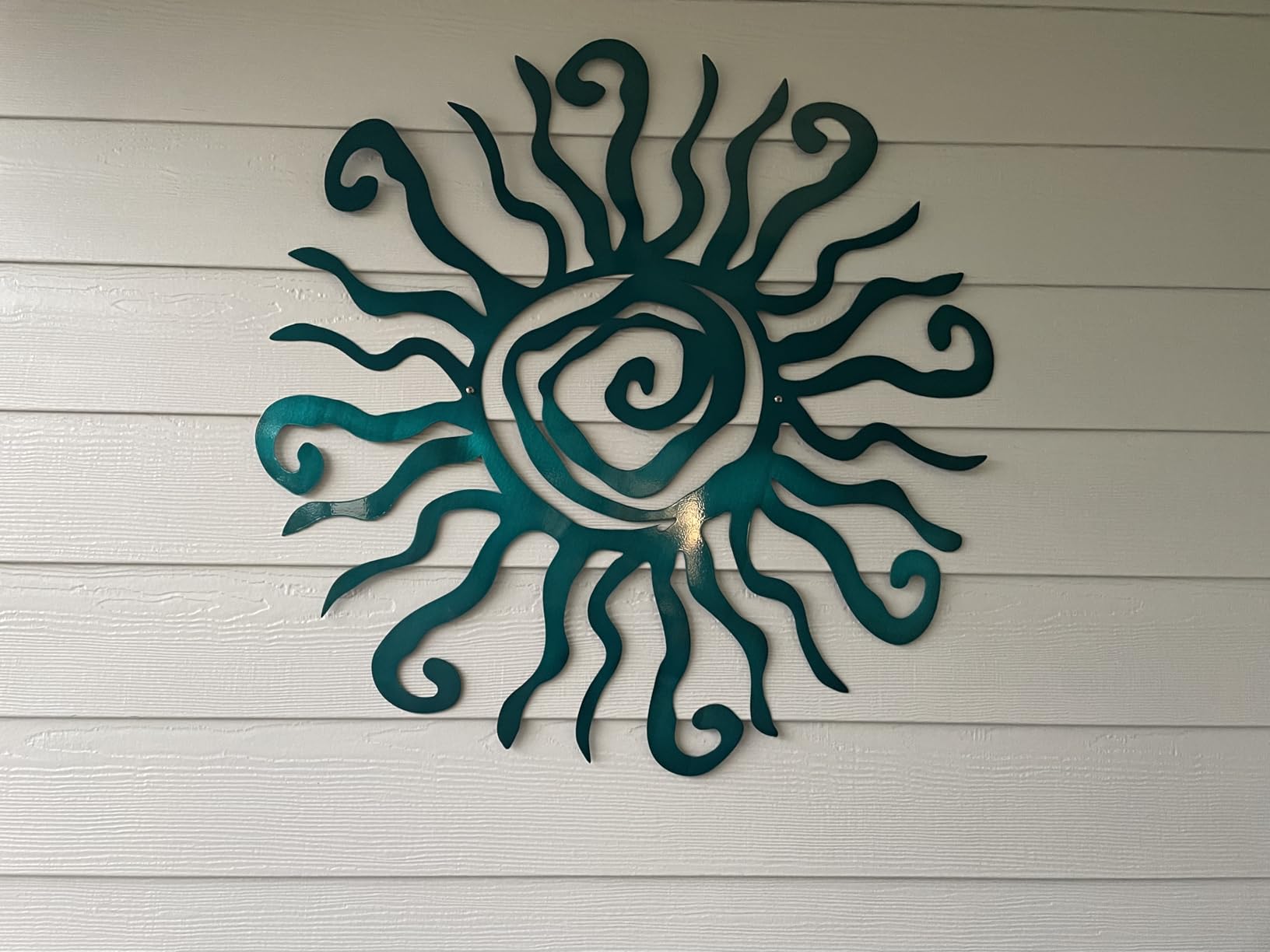 Riverside Designs Wacky Sun Metal Wall Art Indoor/Outdoor Decor - 18