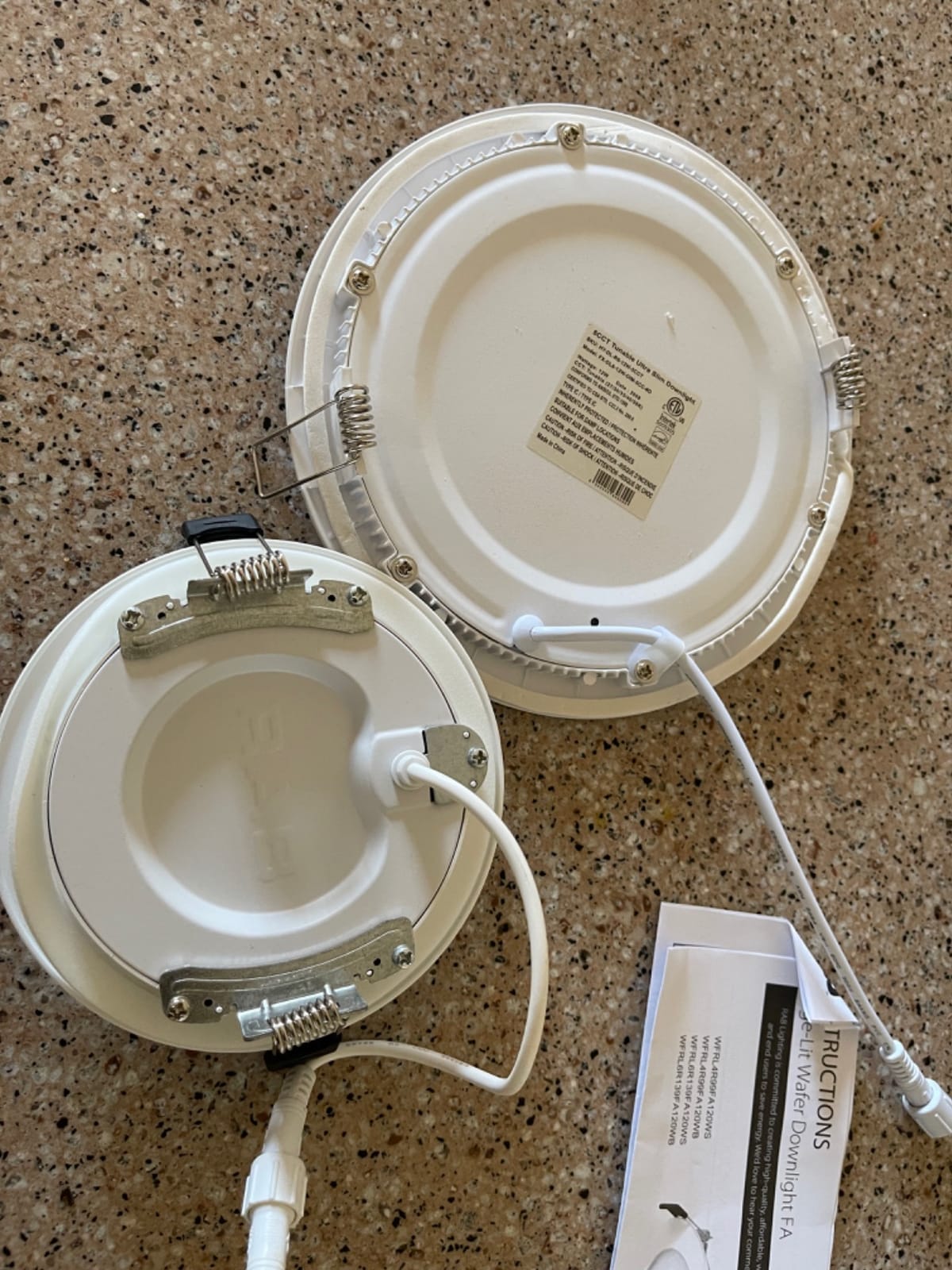 Ensenior 12 Pack 4 Inch LED Recessed Ceiling Light, 5CCT, 750LM 9W 120V | 2700K-5000K Selectable, 5%-100% Dimming, Ultra-Thin Canless Wafer Downlight with Junction Box, Damp Rated, ETL&FCC&IC customer photo 2