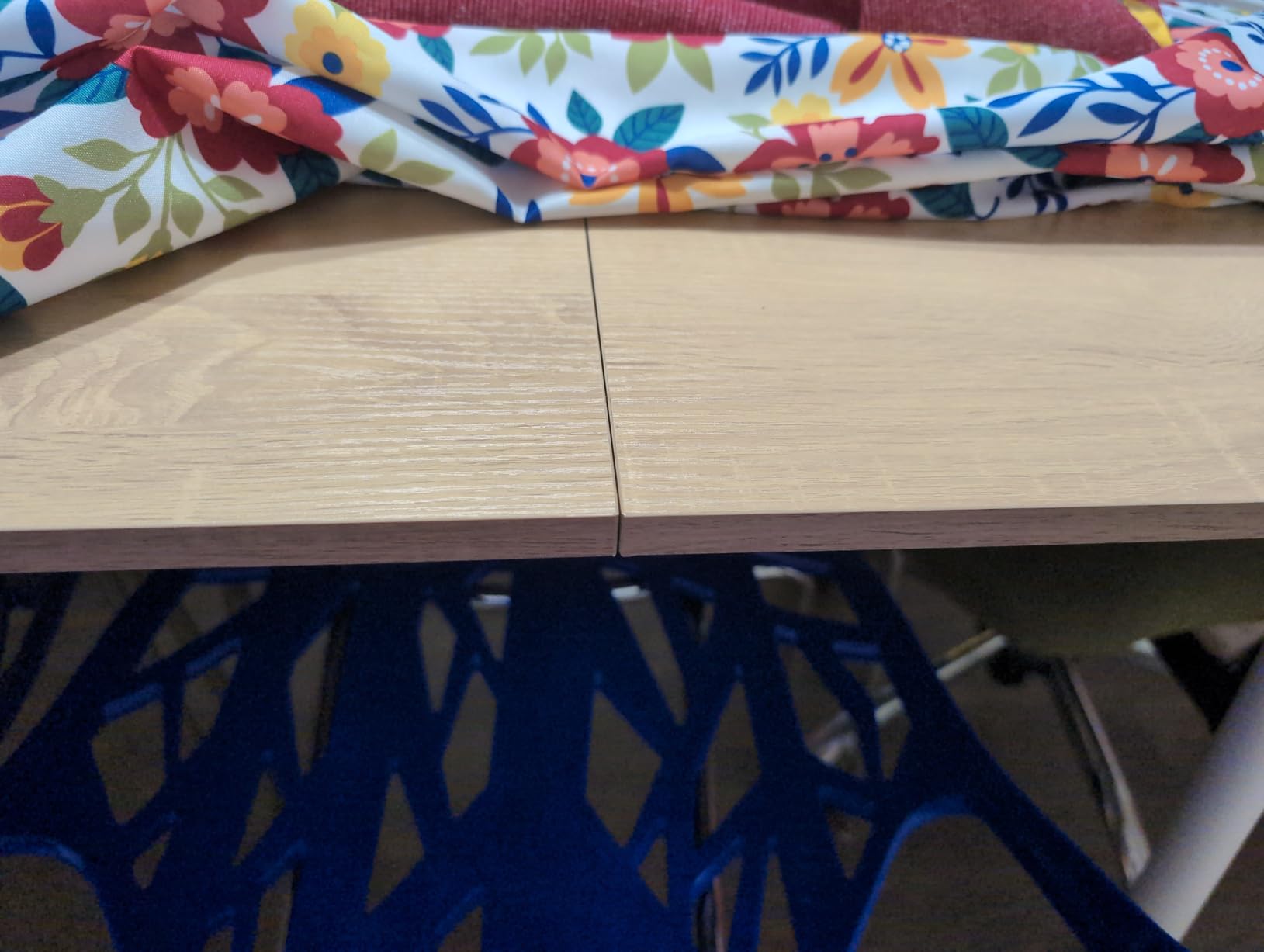 VASAGLE Folding Dining Table, Kitchen Table customer photo 2