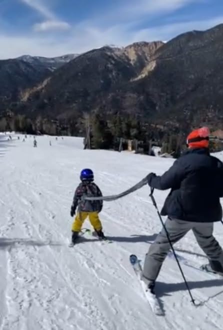Sklon Ski and Snowboard Harness Trainer for Kids - Training Leash Teach Your Child the Fundamentals of Skiing | Snowboarding customer photo 1