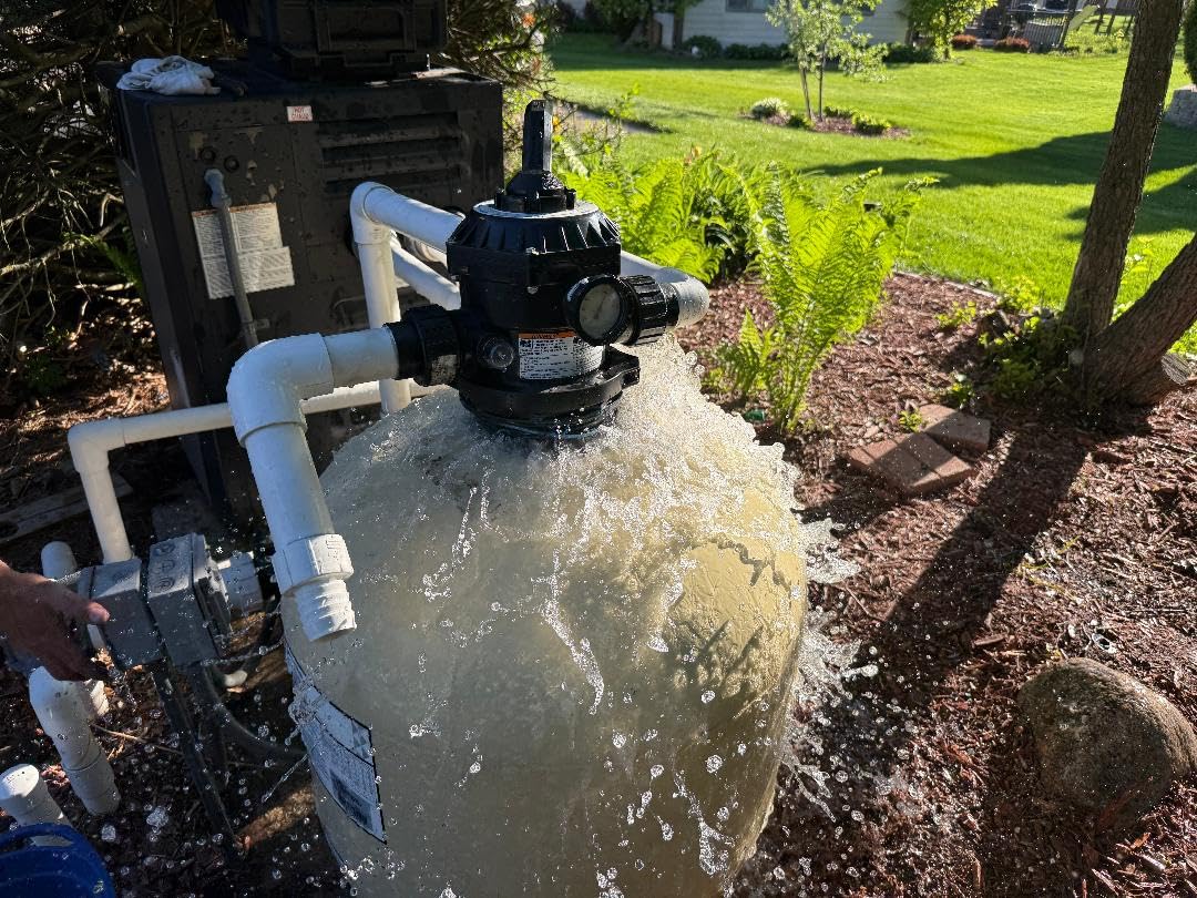 Pentair EC-145322 Sand Dollar SD60 Top Mount 22 inch Pool Sand Filter with 1-1/2 inch Multiport Valve for In-Ground or Above Ground Pools customer photo 2