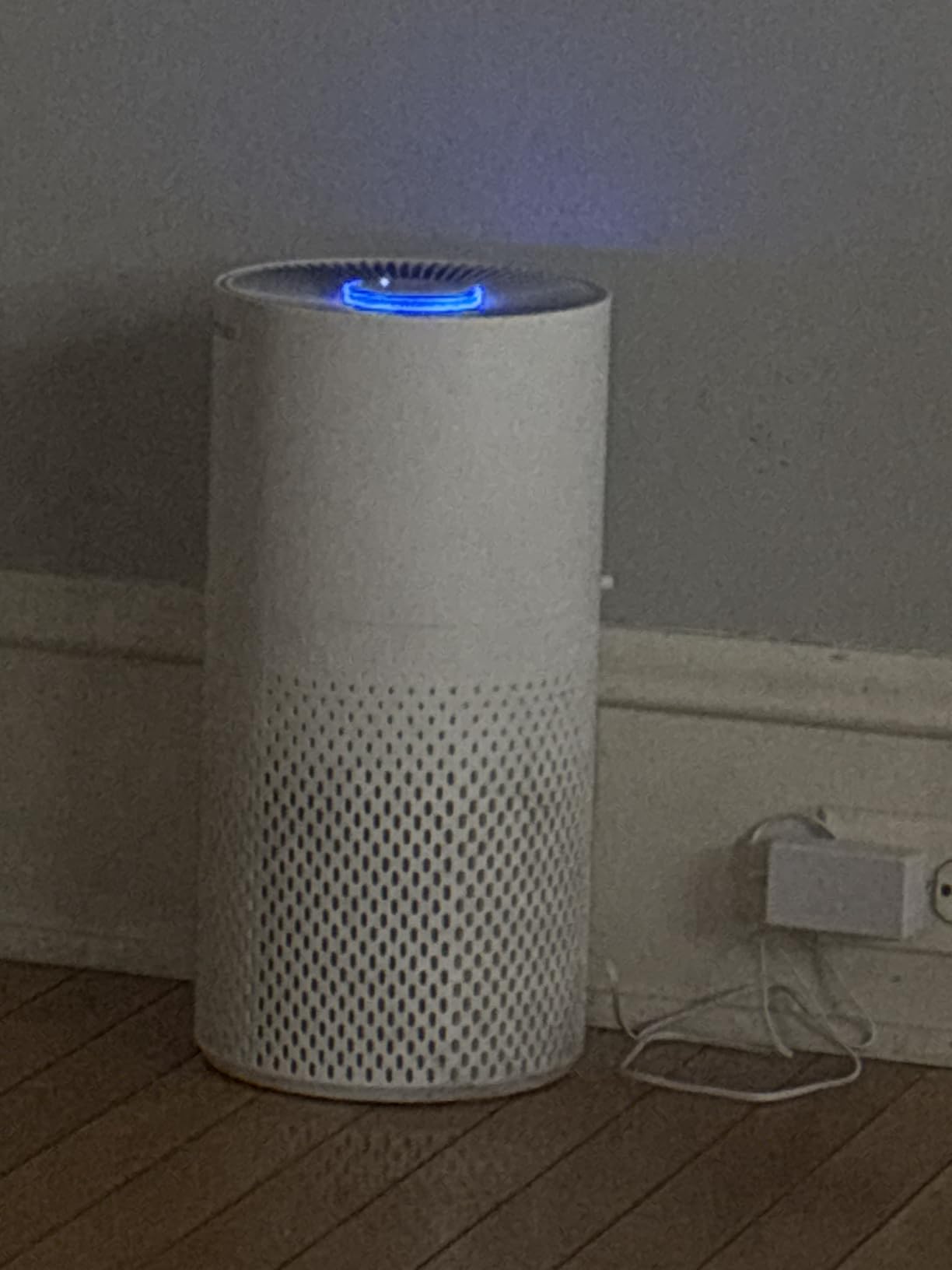 Afloia Air Purifier for Home Bedroom Large Room up to 1500 Sq Ft | Upgraded 4-Stage Filtration, Washable Pre-Filter, 22dB Sleep Mode, 7 Color Light, 2/4/8/16H Timer, Kilo White customer photo 2