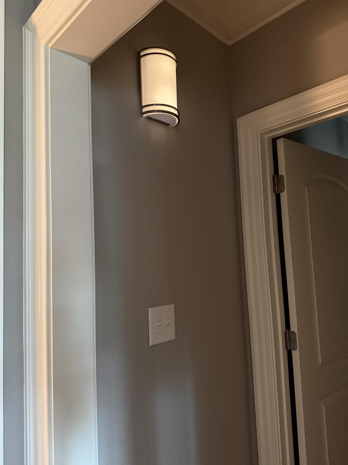 ASD Indoor LED Wall Sconce Lights, Bronze 3000/4000/5000K ETL | 10 Inch 15W Dimmable LED Wall Sconces Hardwired, Modern Wall Sconce Light Fixture for Bedroom, Bathroom, Hallway Decor customer photo 2