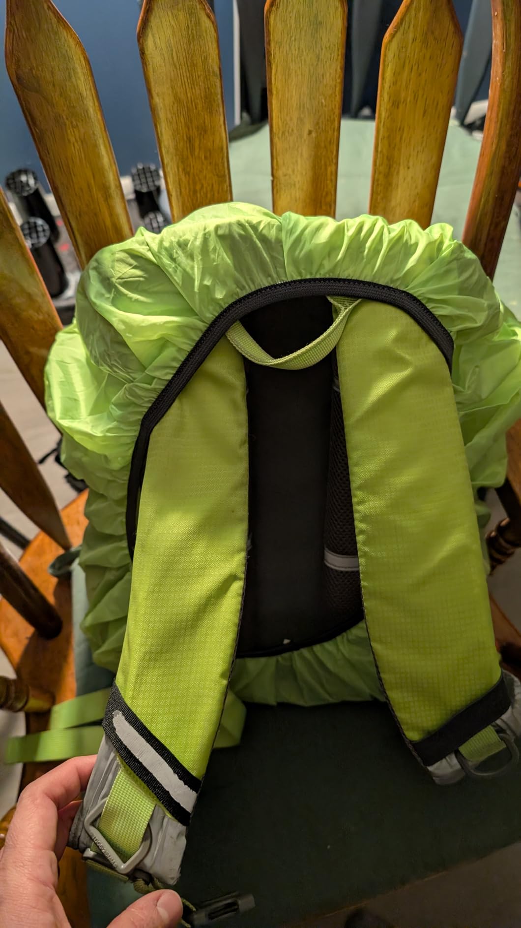 riderbag Reflective Motorcycle Backpack, Hi Viz Commuter Riding Bag customer photo 2
