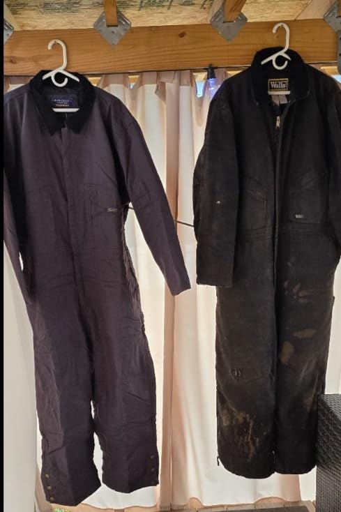 Bass Creek Outfitters Mens Insulated Coveralls Work Jumpsuit with Pockets customer photo 1