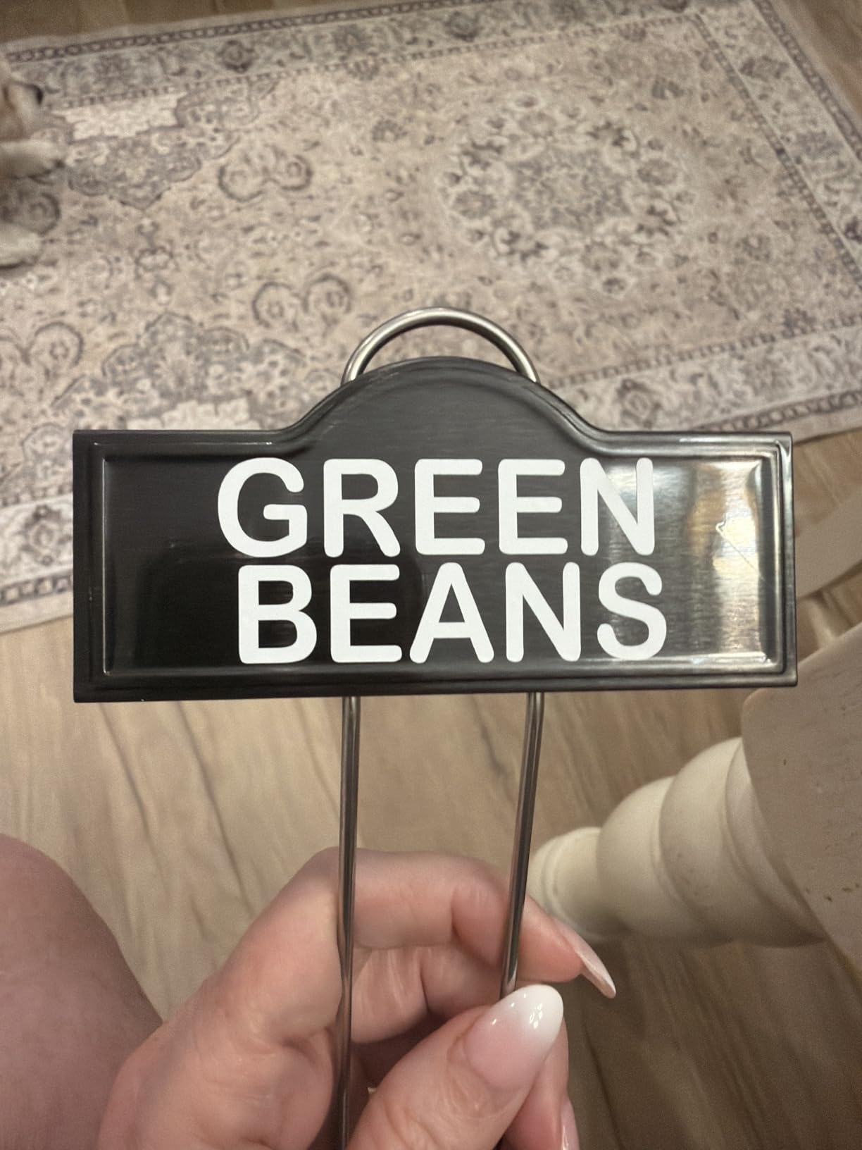 Metal Plant Labels Stainless Steel 304, Weatherproof Garden Label Tall Markers 25 Pack for Outdoor Plants Vegetables Herb Seedlings Flowers with a Pen, Label Area 3.74'' x 1.39'' Height 10.75 Inch customer photo 1
