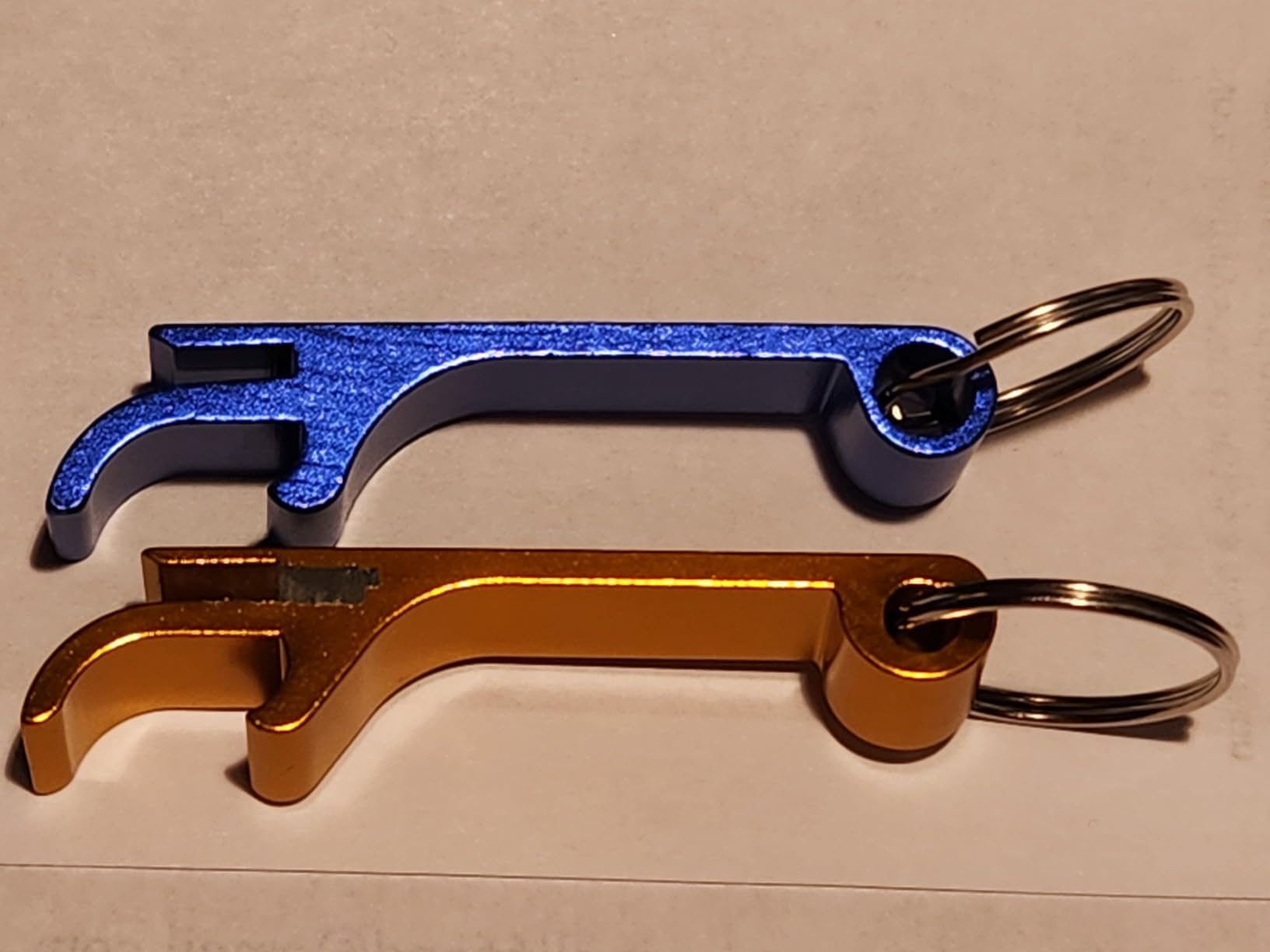 6PCS Colorful Key Chain Beer Bottle Openers for Bar and Home, 6 Color customer photo 1