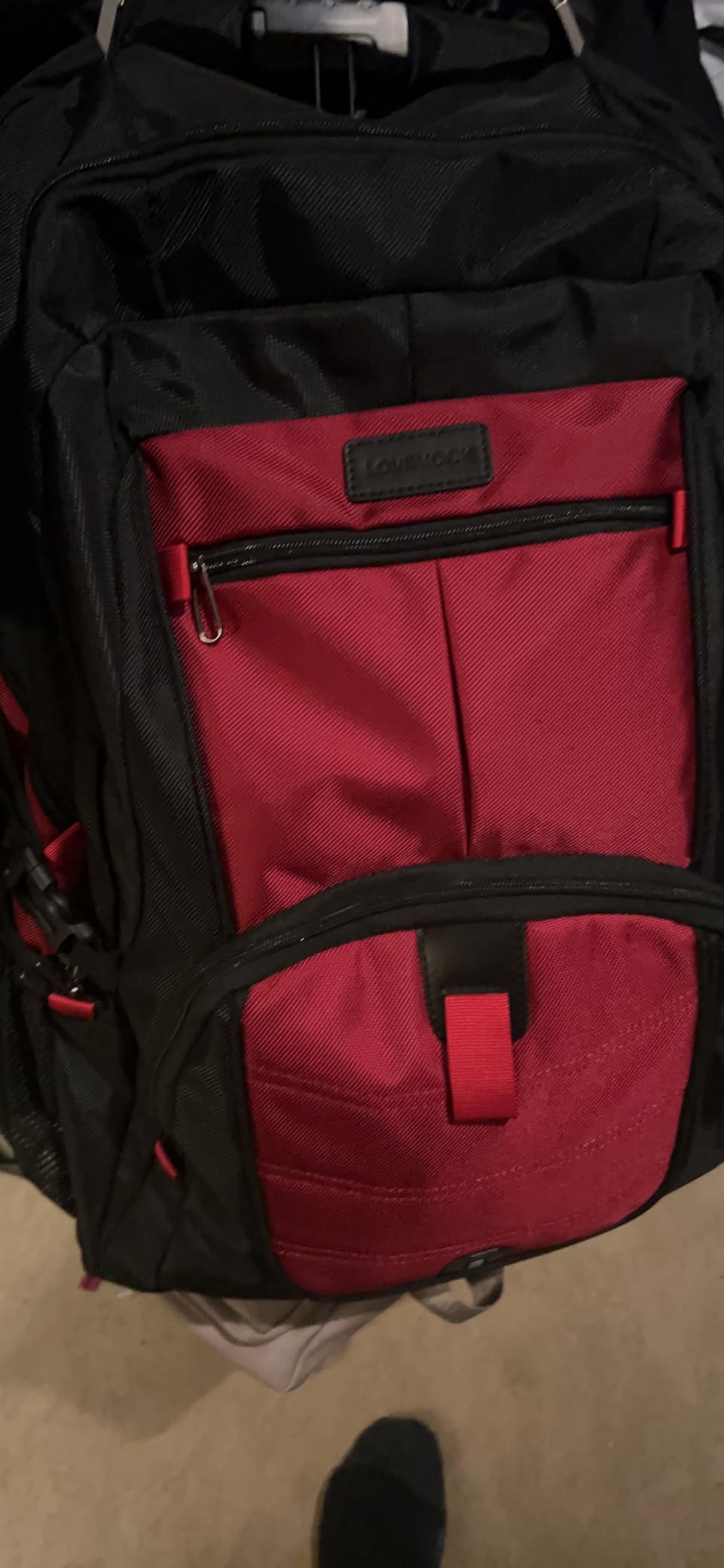 LOVEVOOK Large Laptop Backpack for Men,17.3Inch Heavy Duty Travel Backpack customer photo 1