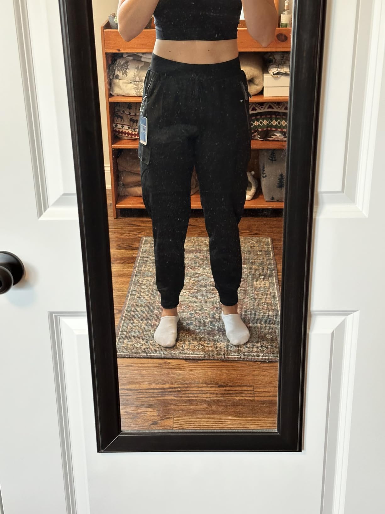 Libin Women's Hiking Cargo Pants Quick Dry Joggers Petitle/Regular/Tall customer photo 2