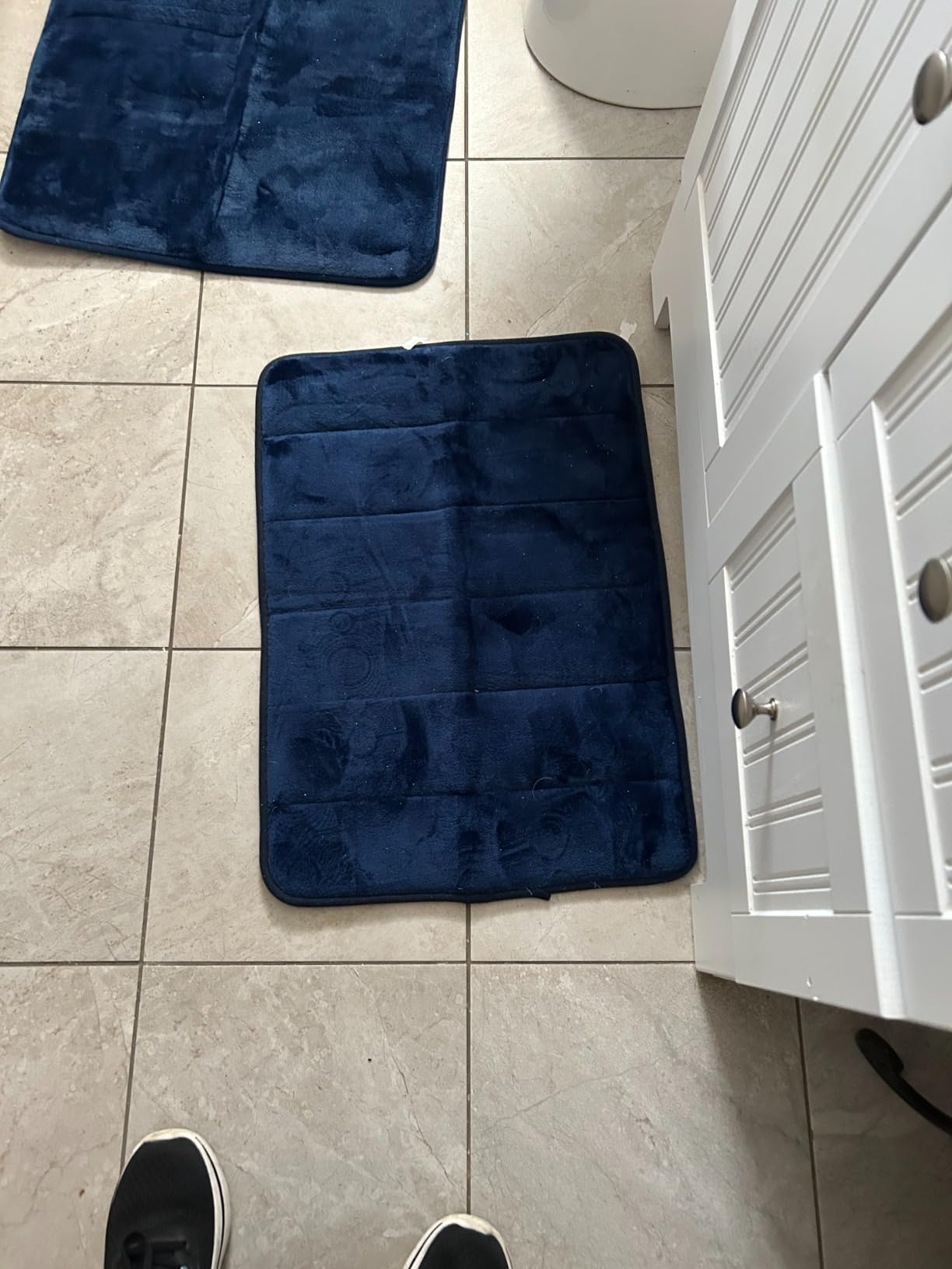 Smiry Memory Foam Bath Mat 30x20, Extra Soft and Absorbent Bathroom Rugs customer photo 2
