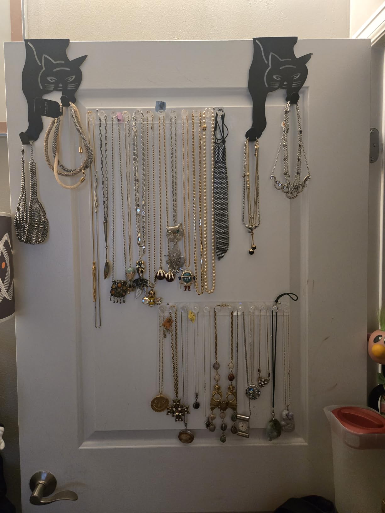 Heesch Necklace Hanger, Necklace Organizer, Acrylic Jewelry Wall Holder customer photo 2