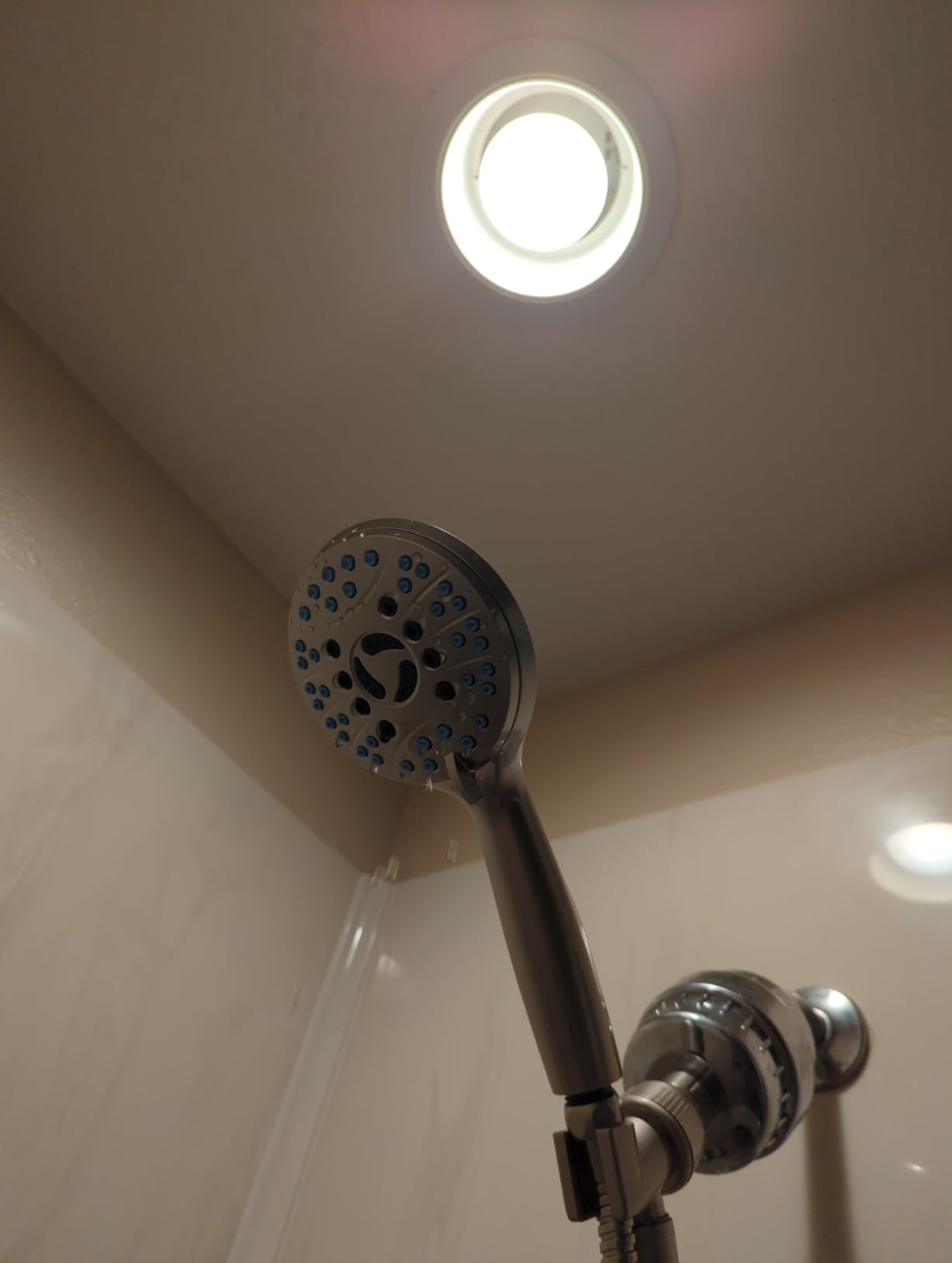 AquaCare 8-mode High Pressure Handheld Shower Head with 2-mode Power Wash customer photo 2