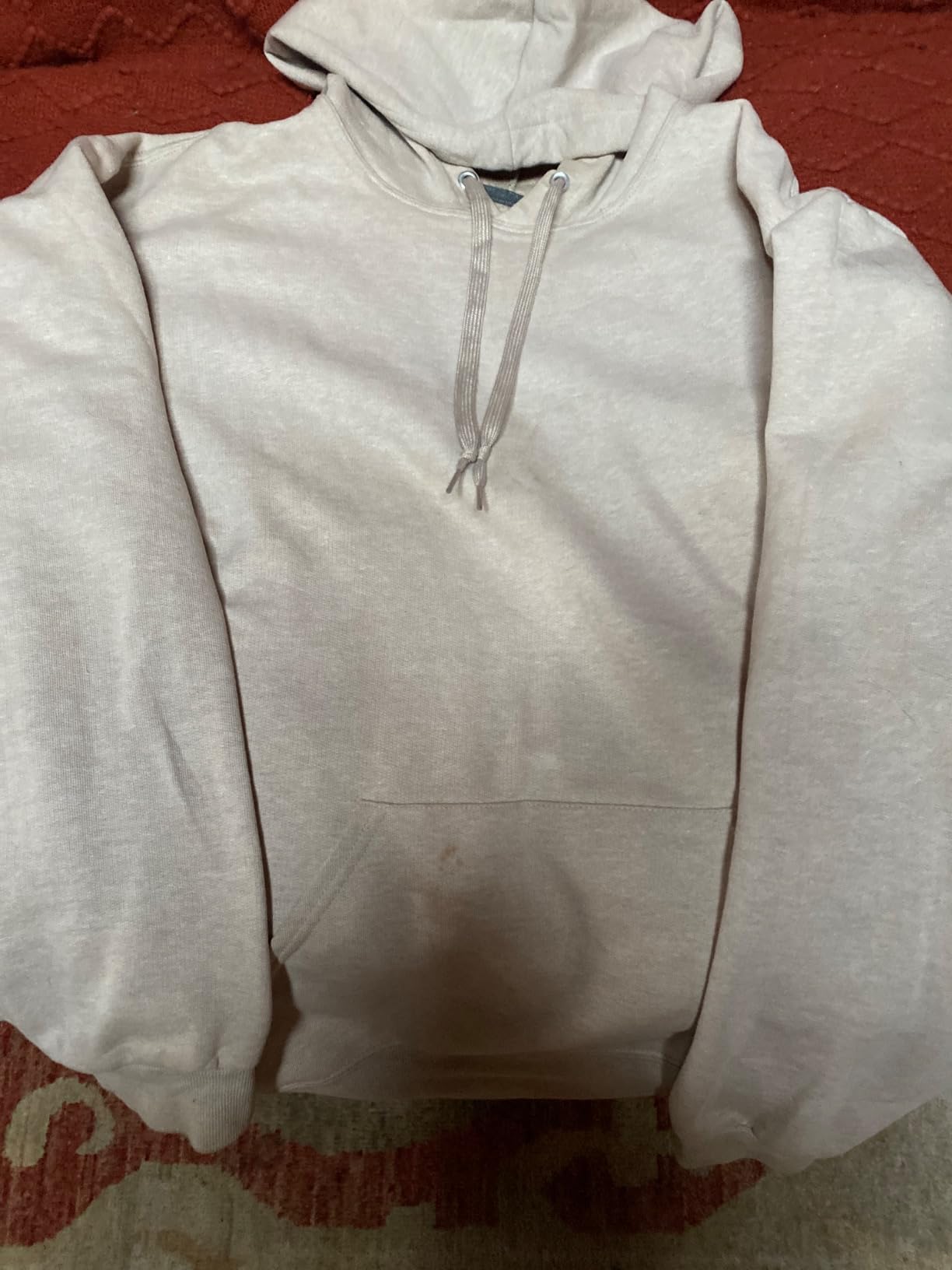 Fruit of the Loom Men's Eversoft Fleece Pullover Hooded Sweatshirt, Moisture Wicking & Breathable customer photo 2