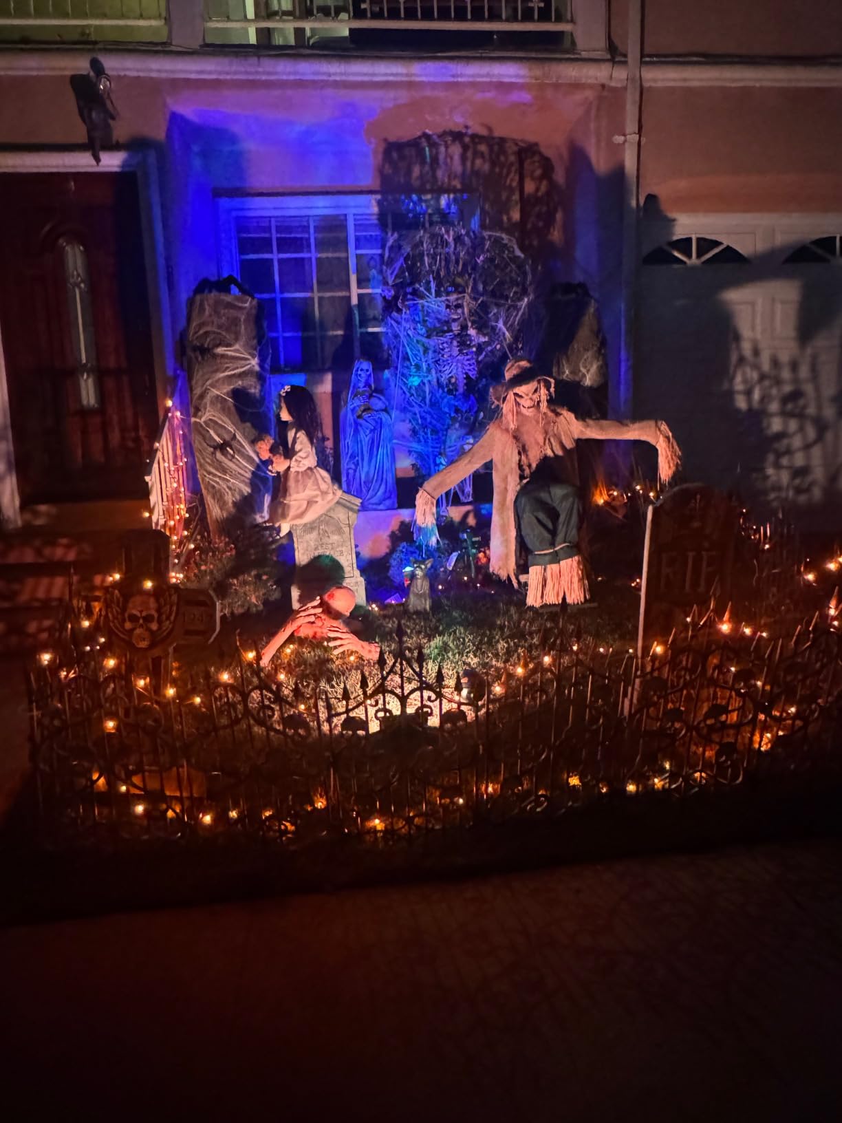 BrizLabs Purple Orange Halloween String Lights Connectable 78.74ft 240 LED customer photo 1