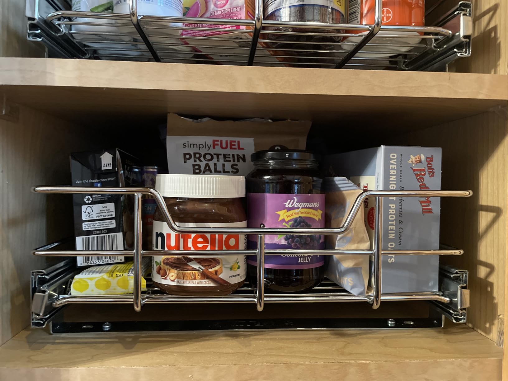 2 Tier Pull Out Cabinet Organizer 15