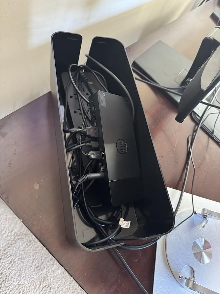 Cable Management Box, Large Cord Organizer Box to Hide Power Strip customer photo 1