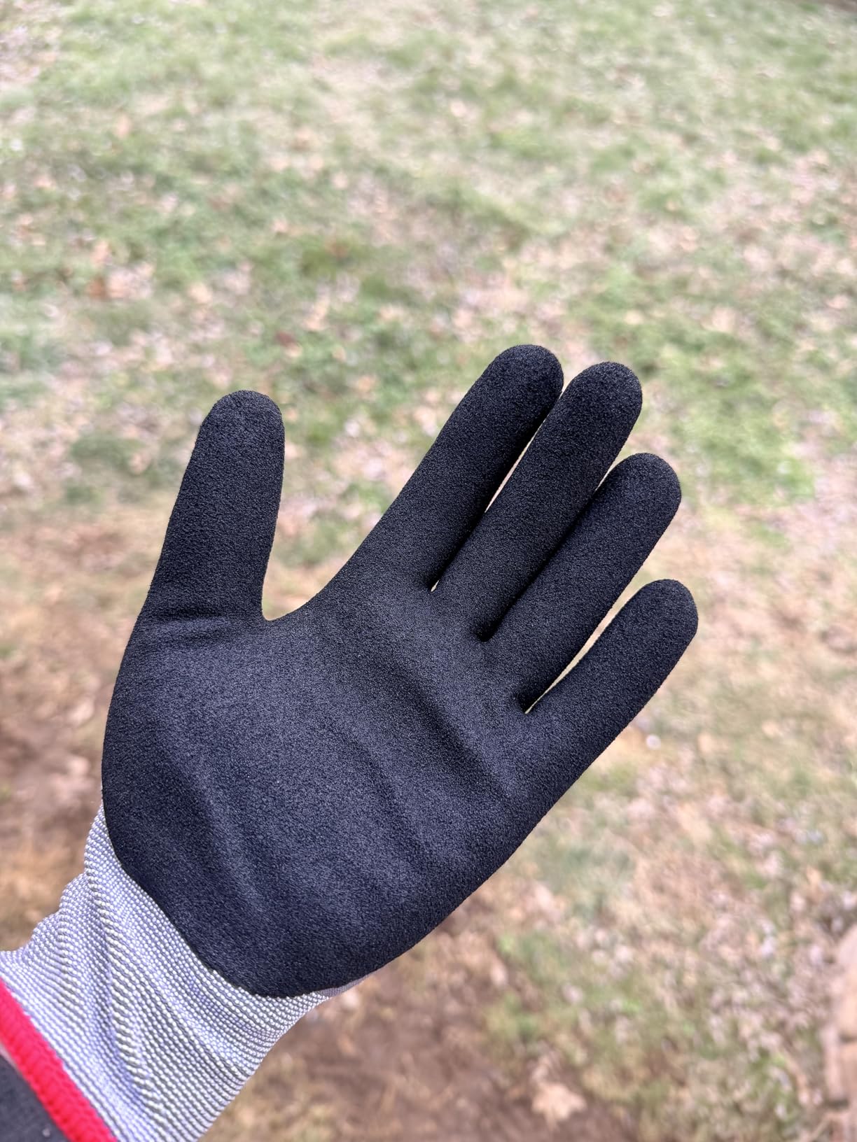 LOCCEF MicroFoam Nitrile Coated Safety Work Gloves customer photo 2