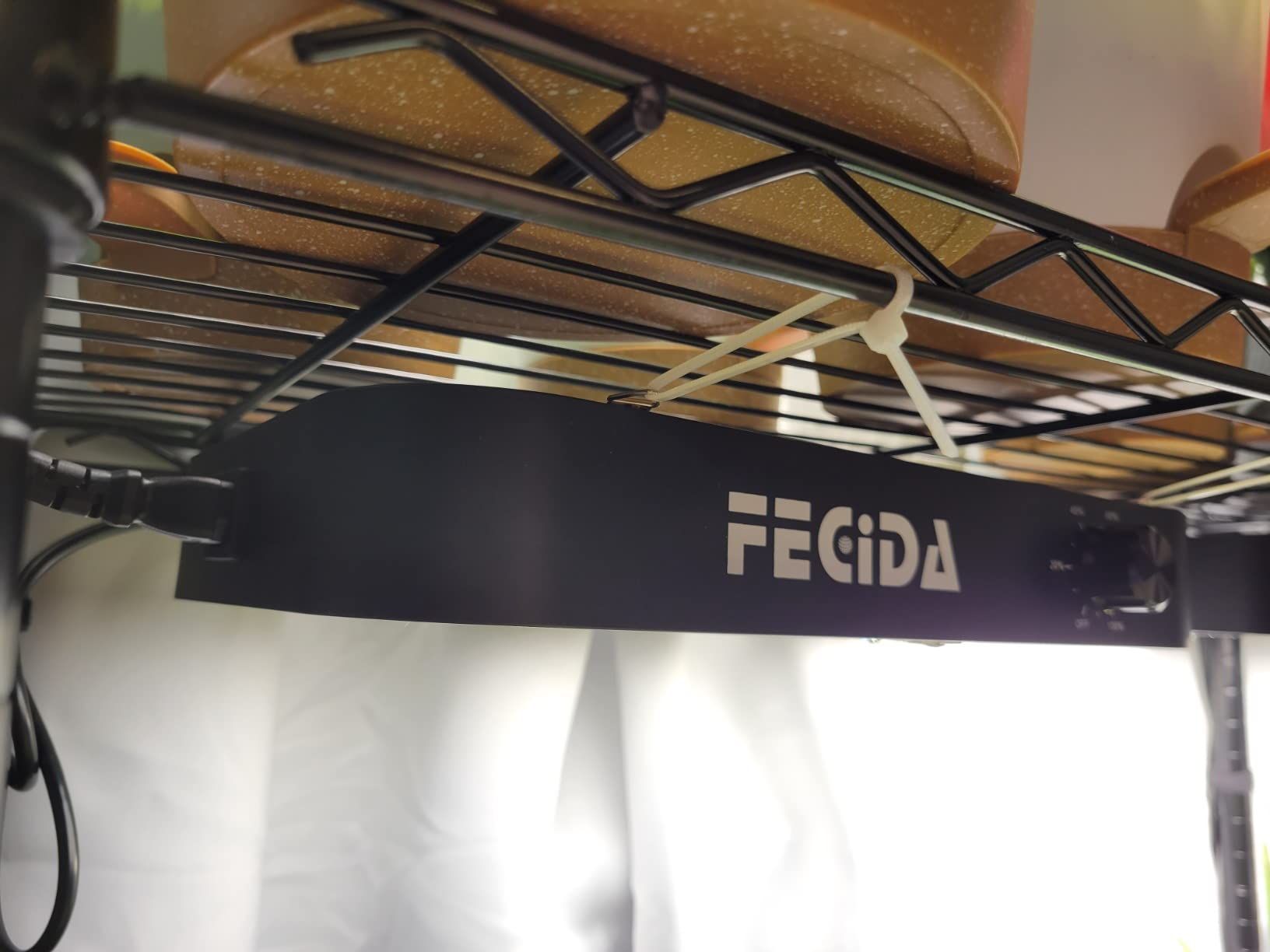 FECiDA 600W Equivalent Grow Light, 65W True Power, 0–100% Dimmable customer photo 1