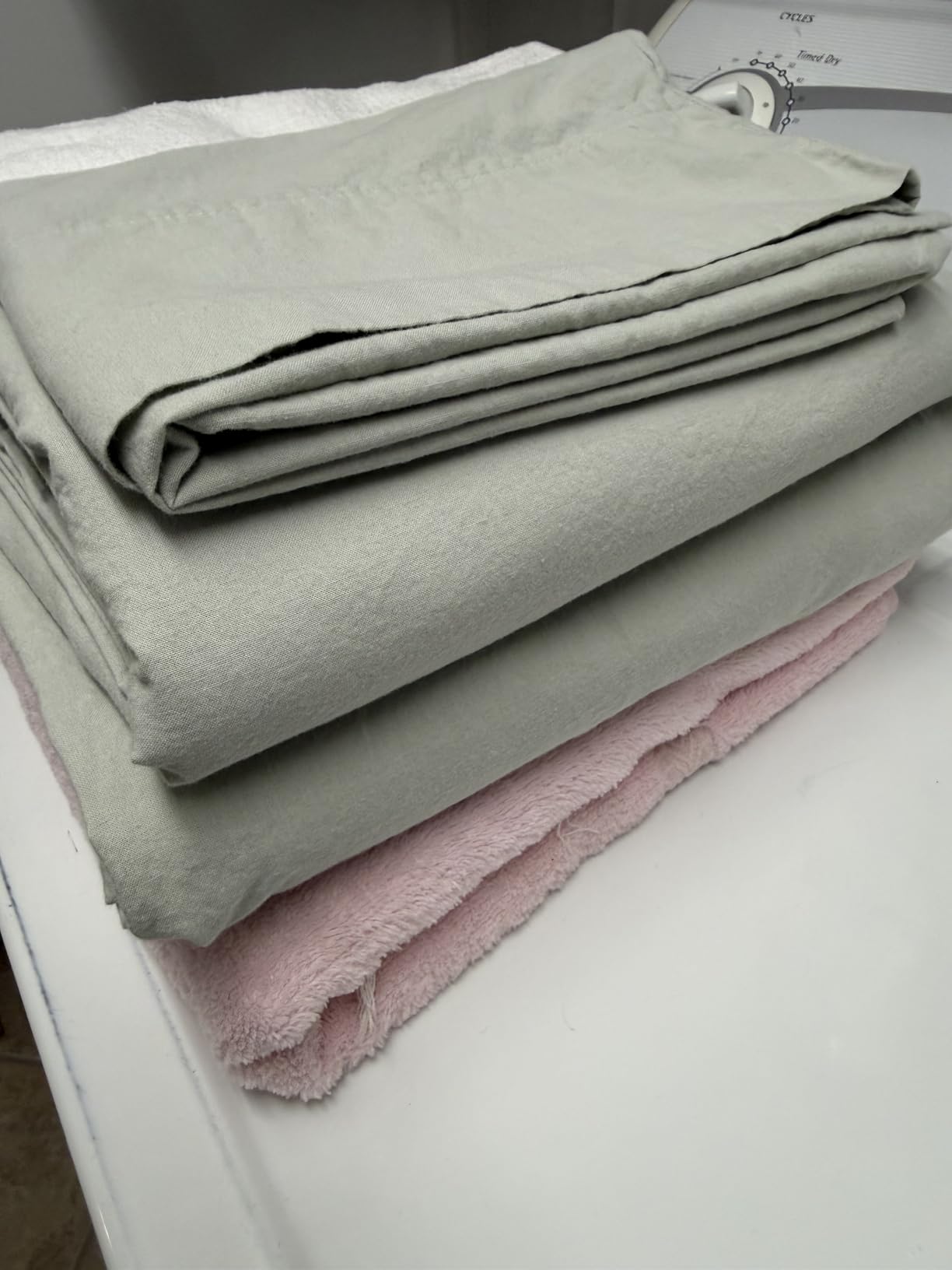 LANE LINEN King Sheets 100% Organic Cotton 4pc Percale Cooling Soft - White customer photo 2