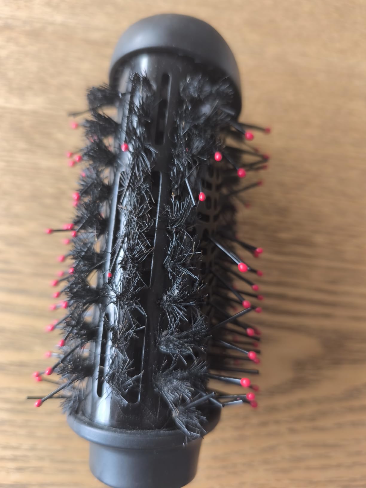 REVLON One-Step Volumizer Plus Hair Dryer and Styler, 2.4 in Barrel, Black | Soft waves, flips and curls, best for short to mid-length hair, 4 heat settings, detachable brush head customer photo 2