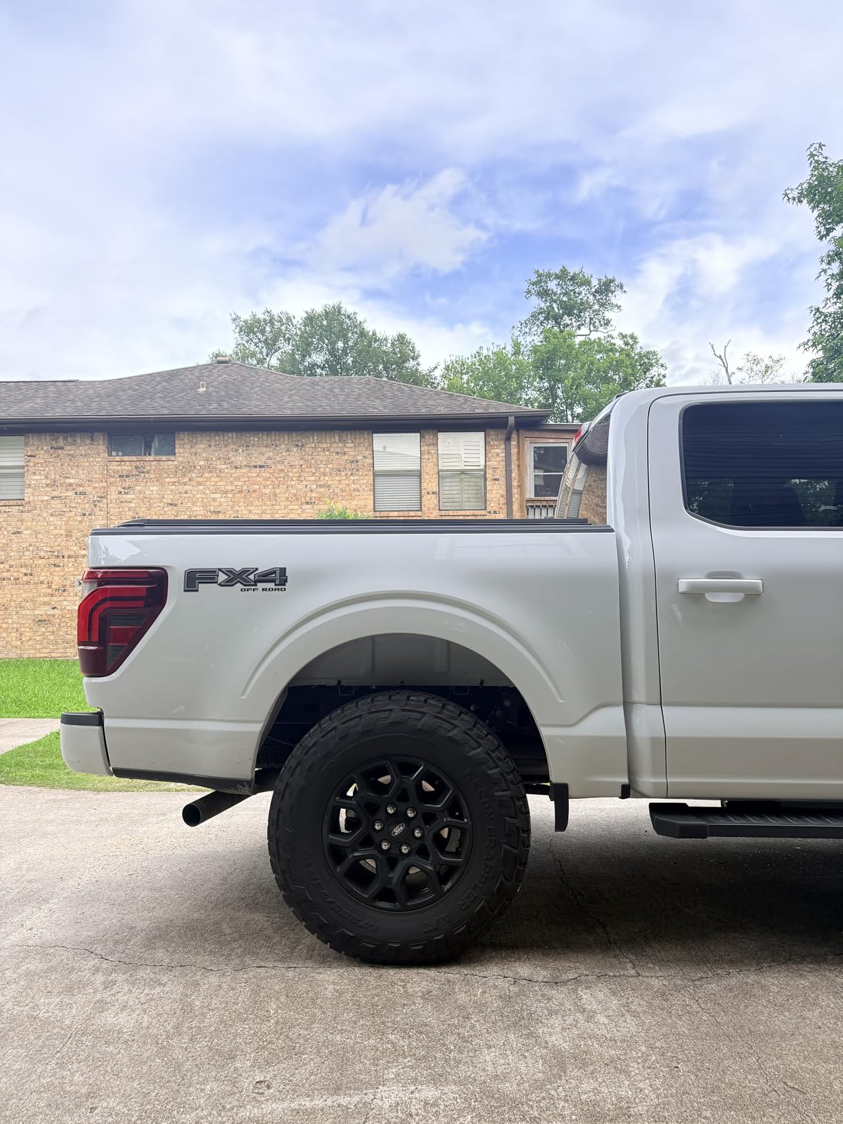 Husky Liners Wheel Well Rear Guards | Fits 2021-2026 Ford F-150 (Excludes Raptor & Continuously Controlled Damping) | Rear, 2-pc. Black - 79161 customer photo 2