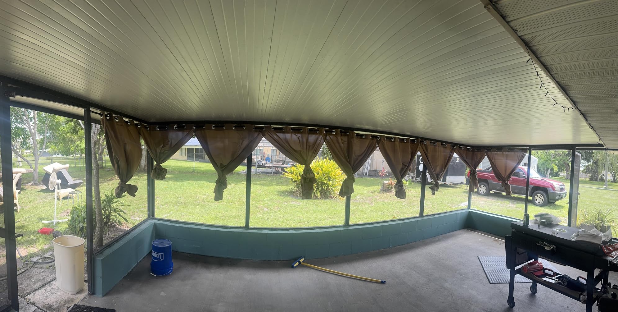 PureFit Outdoor Curtains for Patio Waterproof Weatherproof Outside Curtains customer photo 1