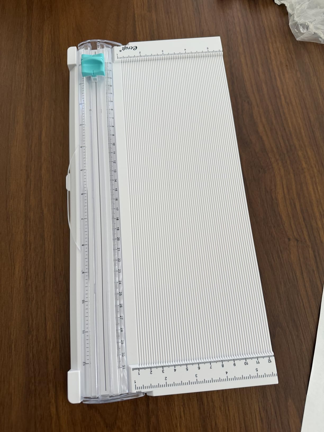 Ecraft 12 x 12inch Paper Trimmer Cutter Score Board, Scoring Tool with Paper Folding, for Making Scrapbooking, Cards, Envelope, Coupons and Photo customer photo 1