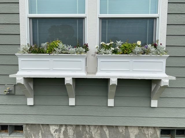 Veradek Brixton Series Window Box Planter - Rectangular Outdoor Planter customer photo 2