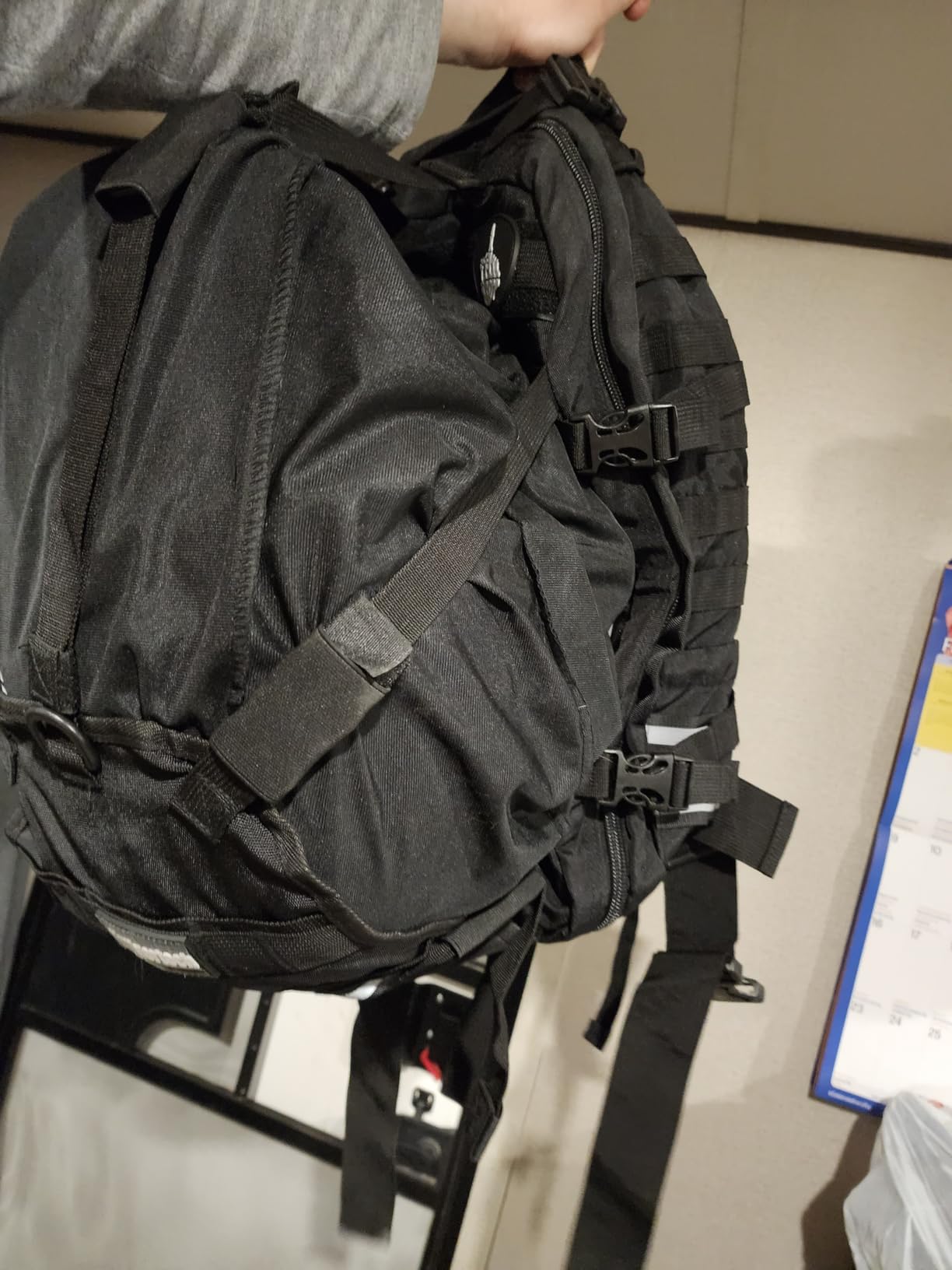 Large Capacity Helmet Backpack for Motorcycle Cycling customer photo 2