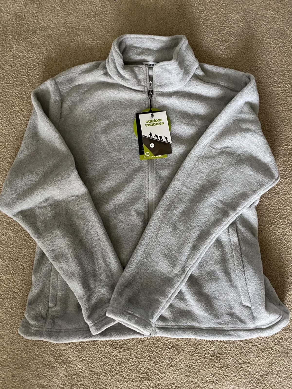 Outdoor Ventures Women's Lightweight Warm Polar Fleece Jacket Zip Up customer photo 2