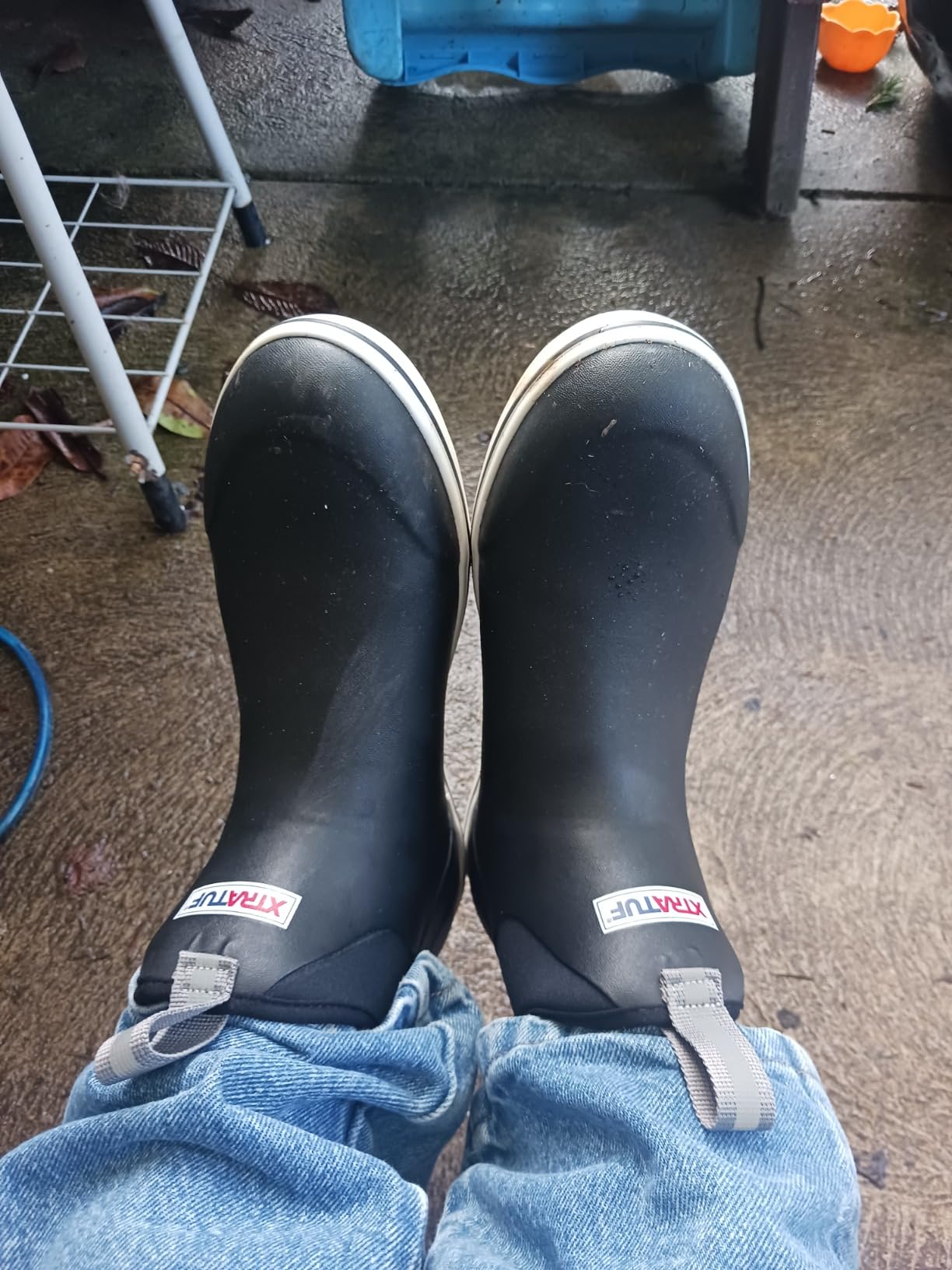 XTRATUF Men's Ankle Deck Boot customer photo 2