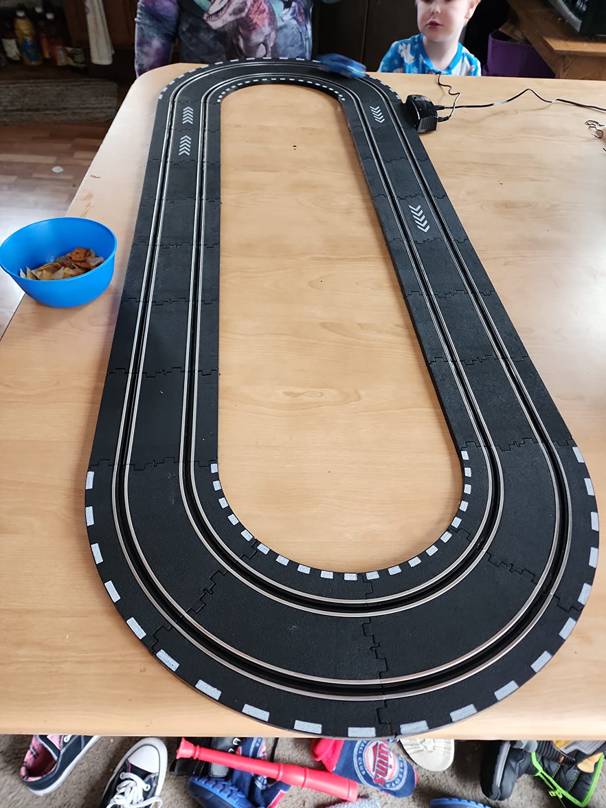 Kids Toy-Electric Powered Slot Car Race Track Set Boys Toys for 6 7 8-12 Years Old Boy Girl Best Gifts customer photo 1