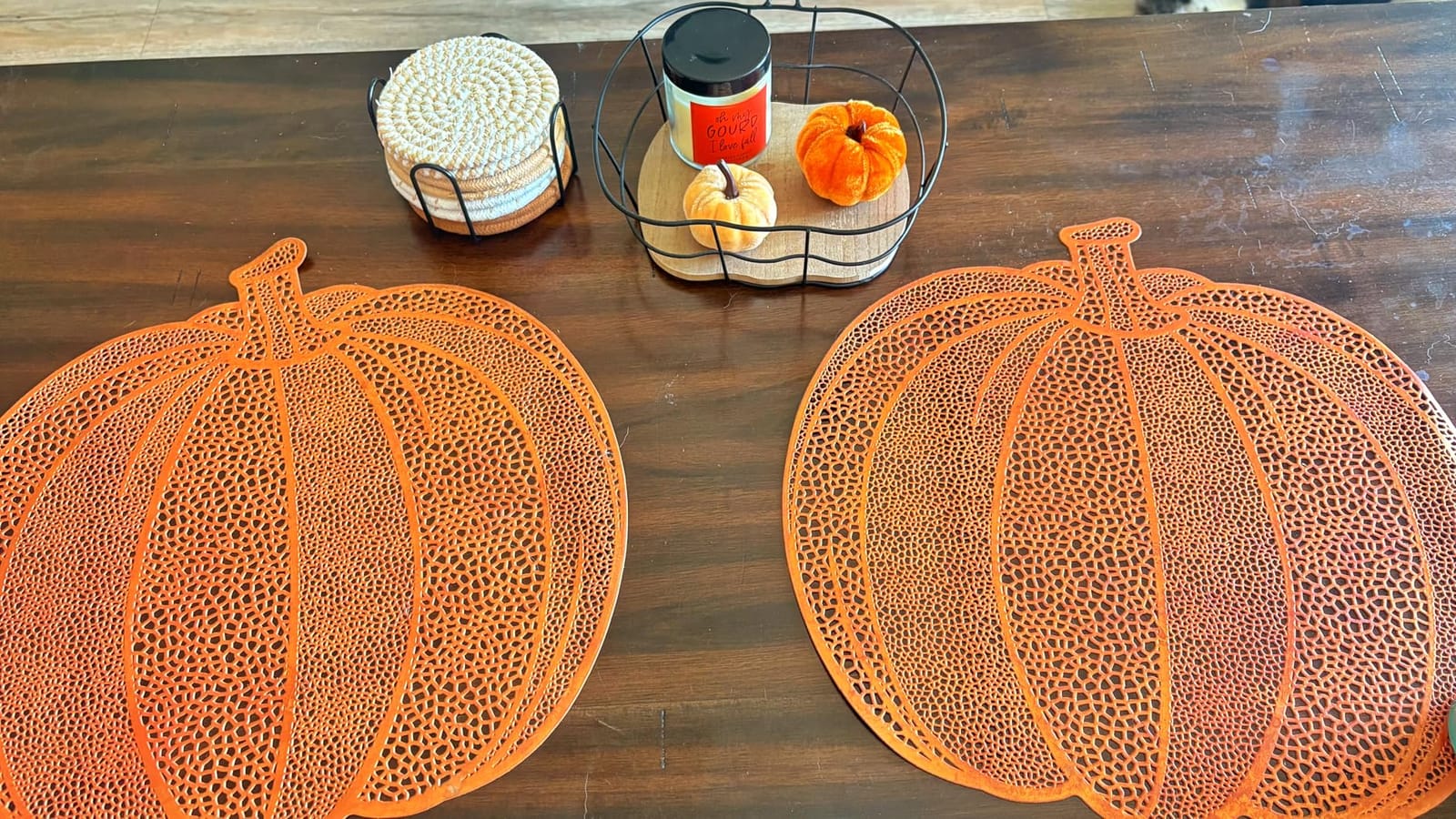 Diahom Pumpkin Decor 12pcs Artificial Velvet Fall Thanksgiving Decoration customer photo 1