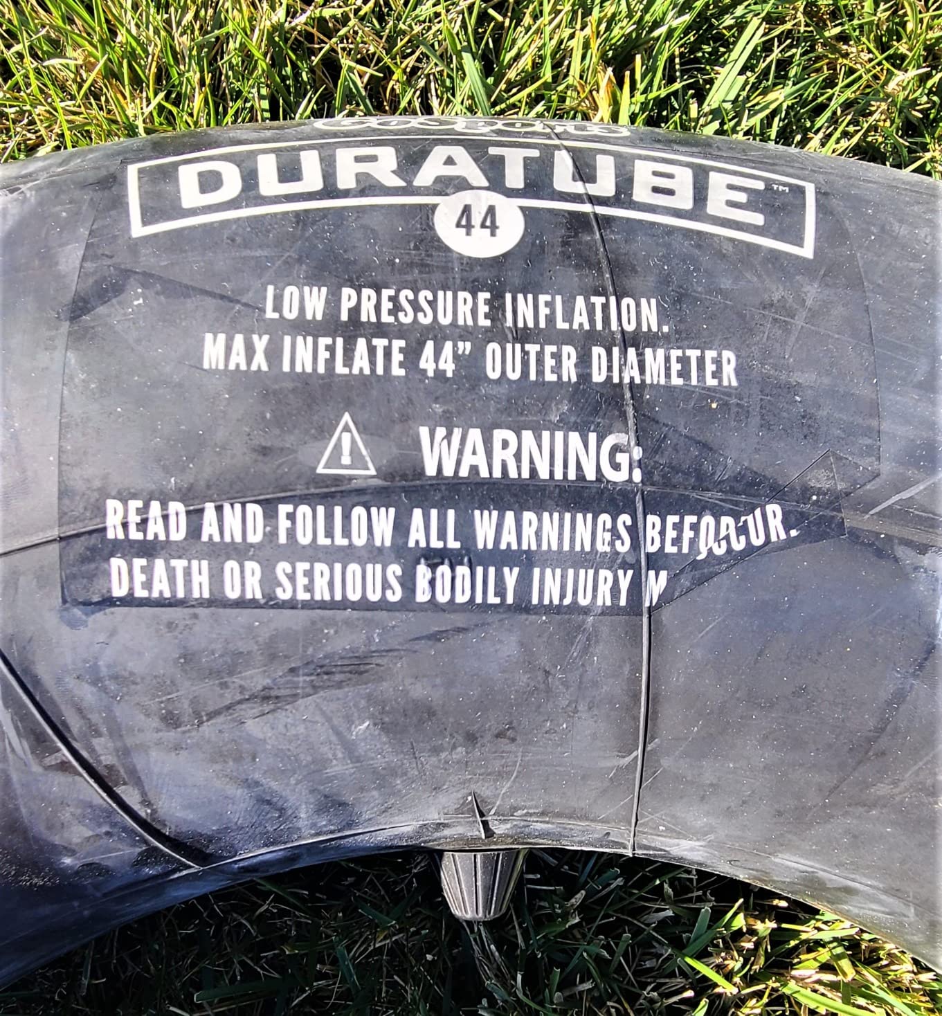 GoSports Duratube 44 Inch Heavy-Duty Tire Tube, Recreational Snow & Water Tire Tube - Commercial Grade customer photo 1