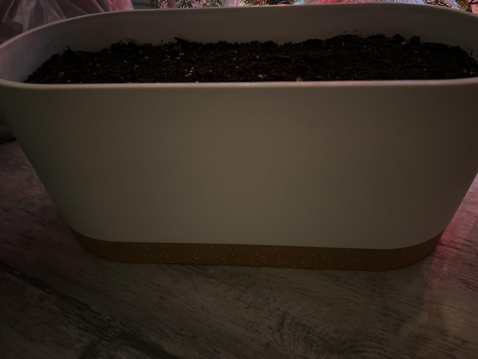 QCQHDU 8 inch Plant Pot, 2 Pack Planters for Indoor Plants with Drainage Holes & Saucer, Outdoor Flower Pots Home Garden Modern Decor customer photo 2
