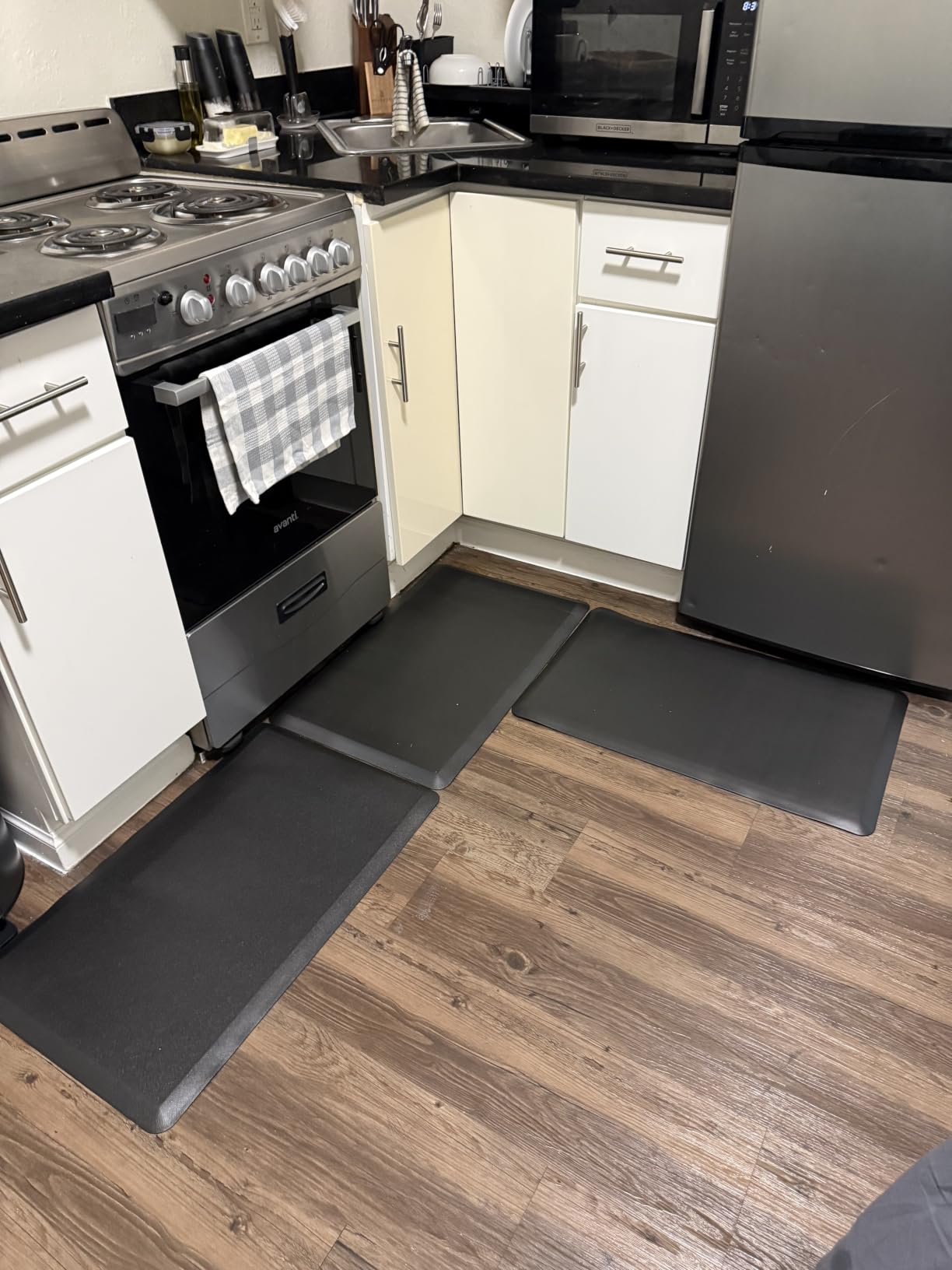 Kitchen Mat Cushioned Anti Fatigue Rug Standing and Comfort Floor Mats customer photo 1