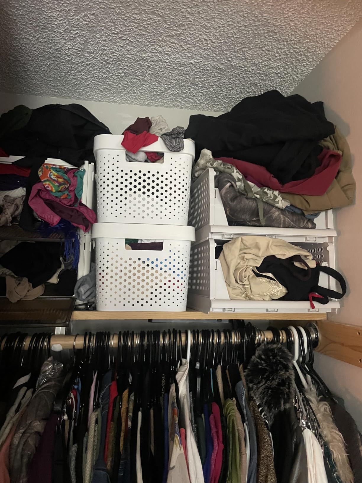 AWTATOS Closet Organizers and Storage, 6 Cube Storage Organizer, White customer photo 2
