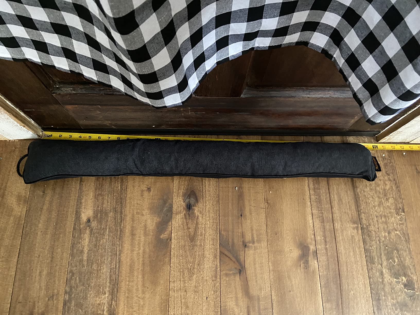Holikme Weighted Door Draft Stopper - Under Door Seal, 36inch Black customer photo 2